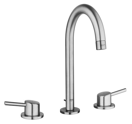 8" Widespread 2-Handle L-Size Bathroom Faucet 1.2 GPM