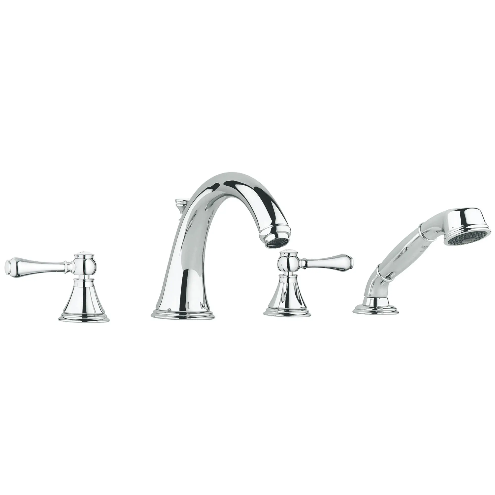 Roman Tub Filler with 9.5 L/min (2.5 gpm) Personal Hand Shower