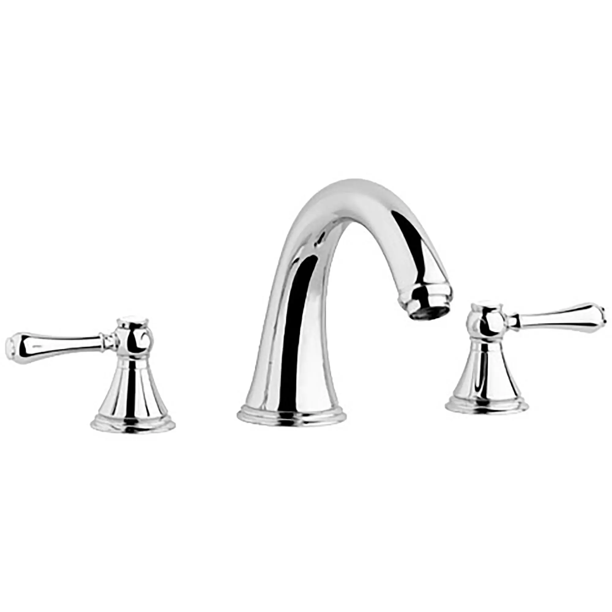 Roman Tub Filler With 2.5 GPM Personal Hand Shower