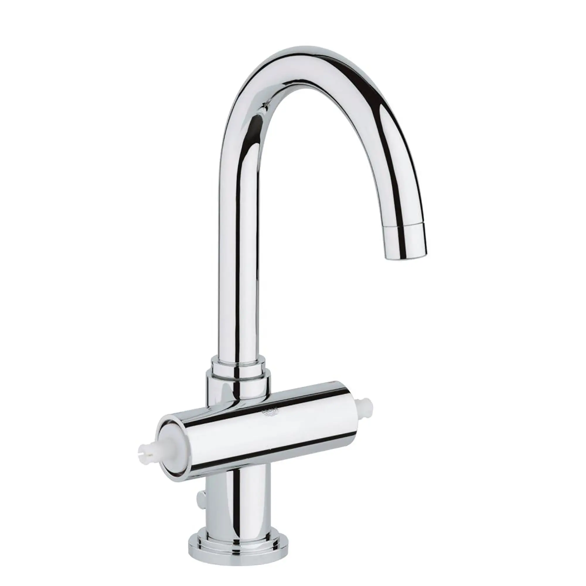 2-Handle Single-Hole High-Arc Bathroom Faucet - 1.5 GPM