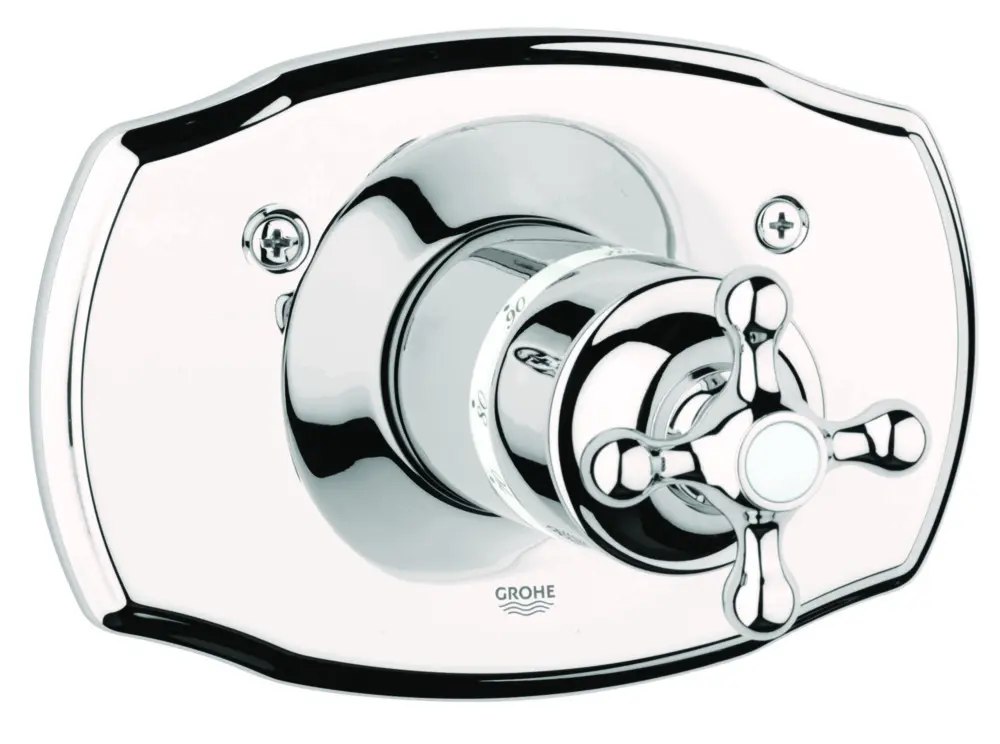 Thermostatic Valve Trim with Cross Handle
