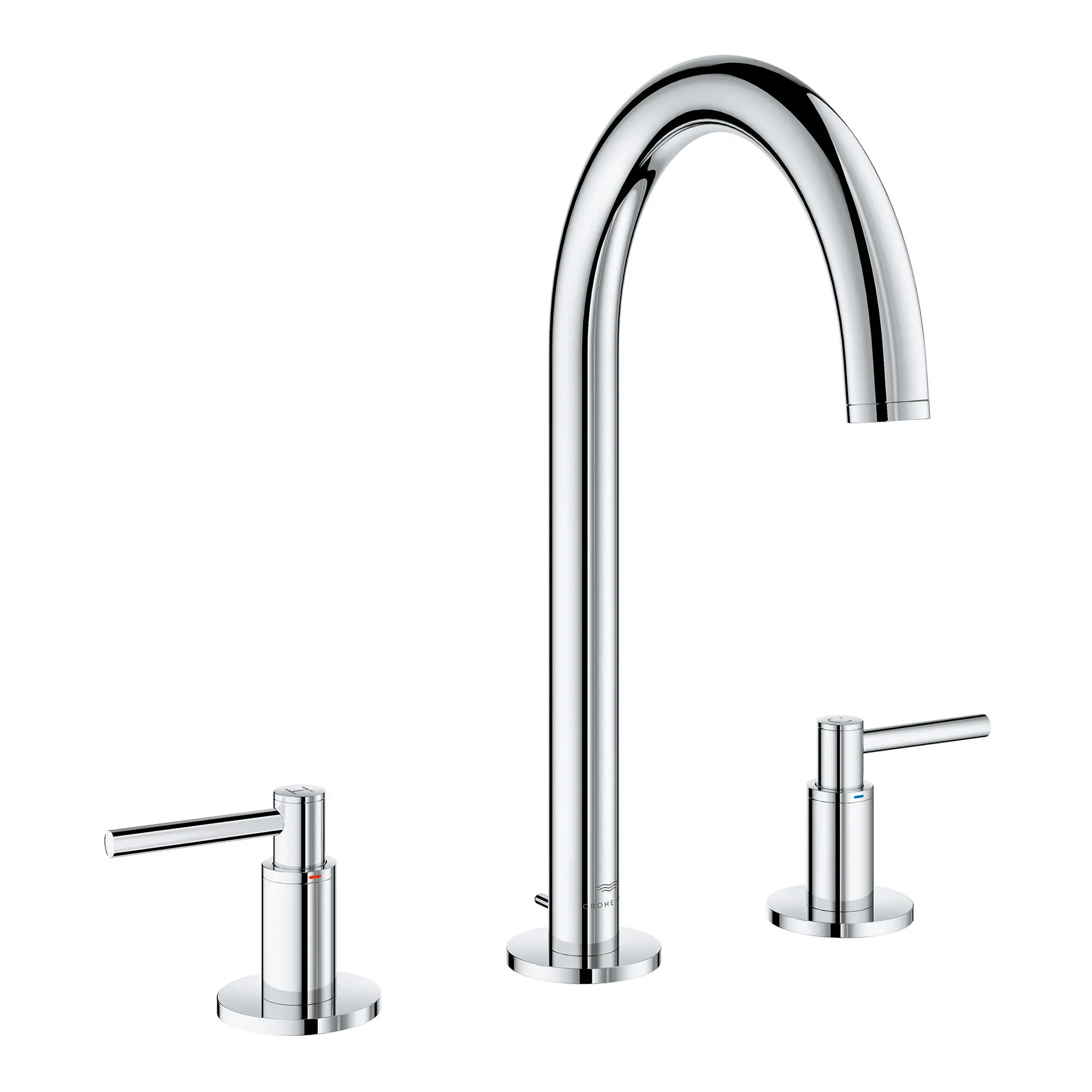 8" Widespread 2-Handle M-Size Bathroom Faucet 1.2 GPM