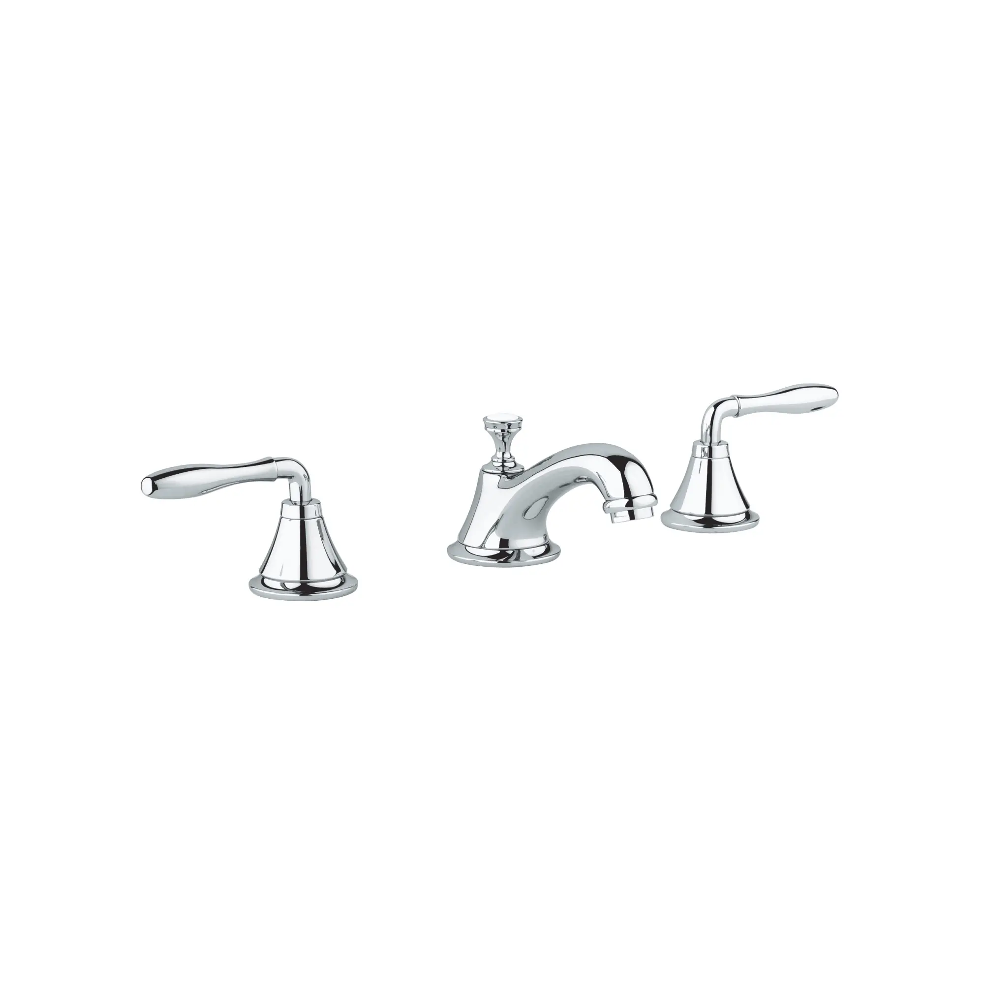 8" Widespread 2-Handle S-Size Bathroom Faucet 4.5 L/min (1.2 gpm)