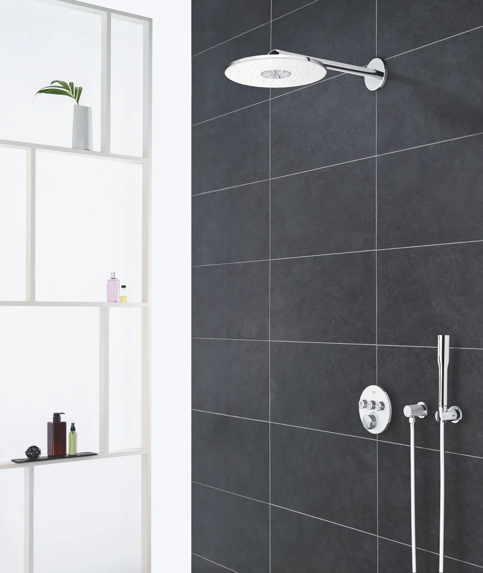 Stick Hand Shower - 1 Spray, 9.5 L/min (2.5 gpm)