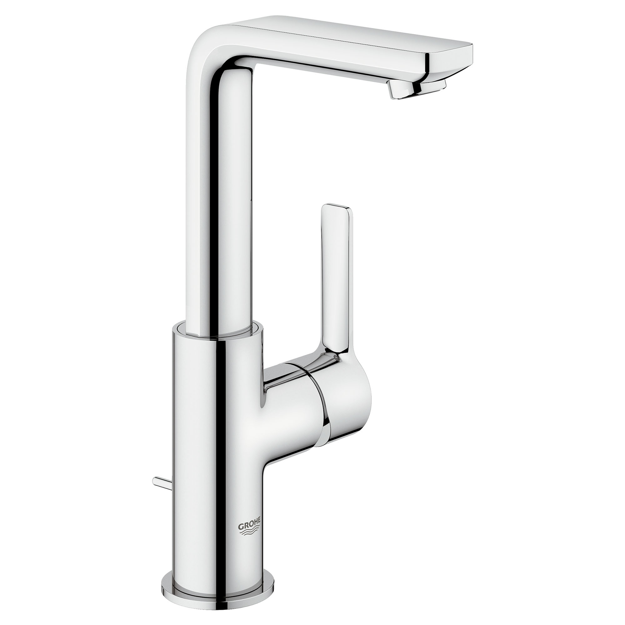 Single Hole Single-Handle L-Size Bathroom Faucet, 1.2 GPM (4.5 L/min)