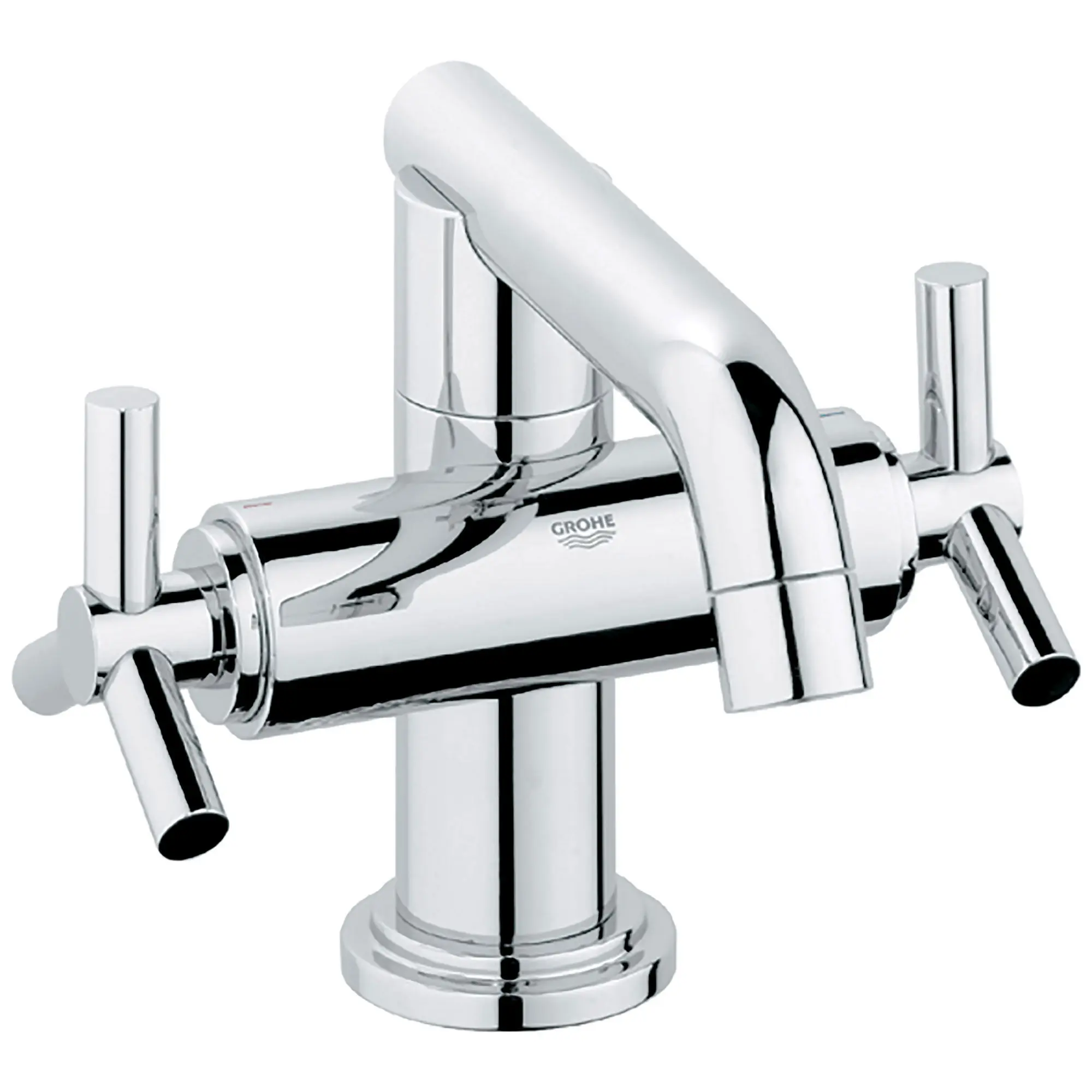 Single Hole 2-Handle M-Size Bathroom Faucet 1.2 GPM