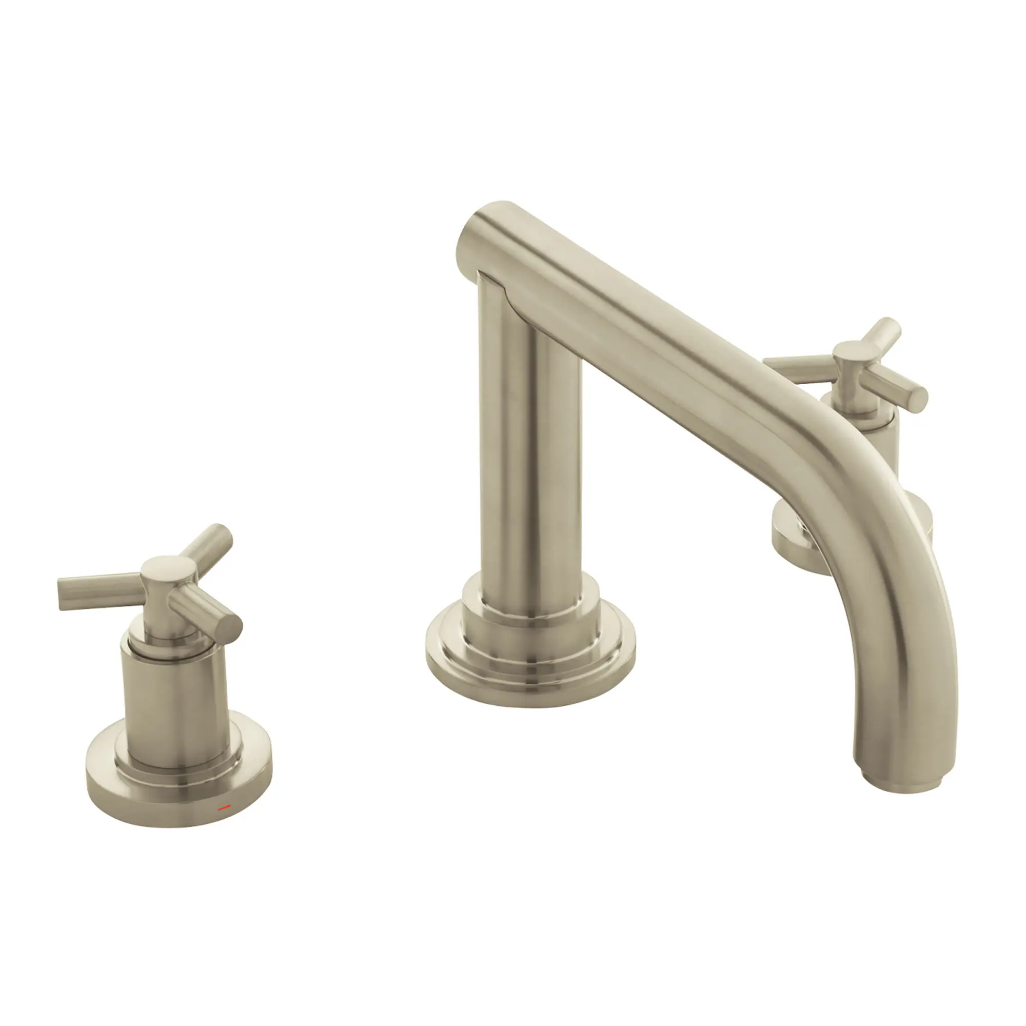 3-Hole 2-Handle Deck Mount Roman Tub Faucet