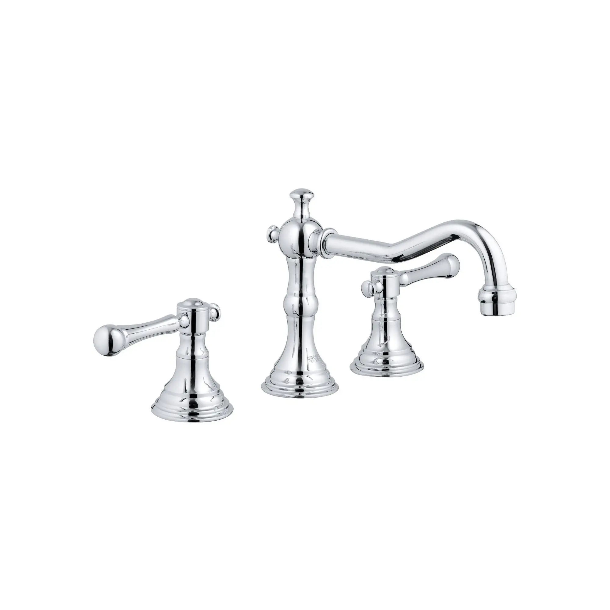 8" Widespread 2-Handle 3-Hole Bathroom Faucet 5.7 L/min (1.5 gpm)