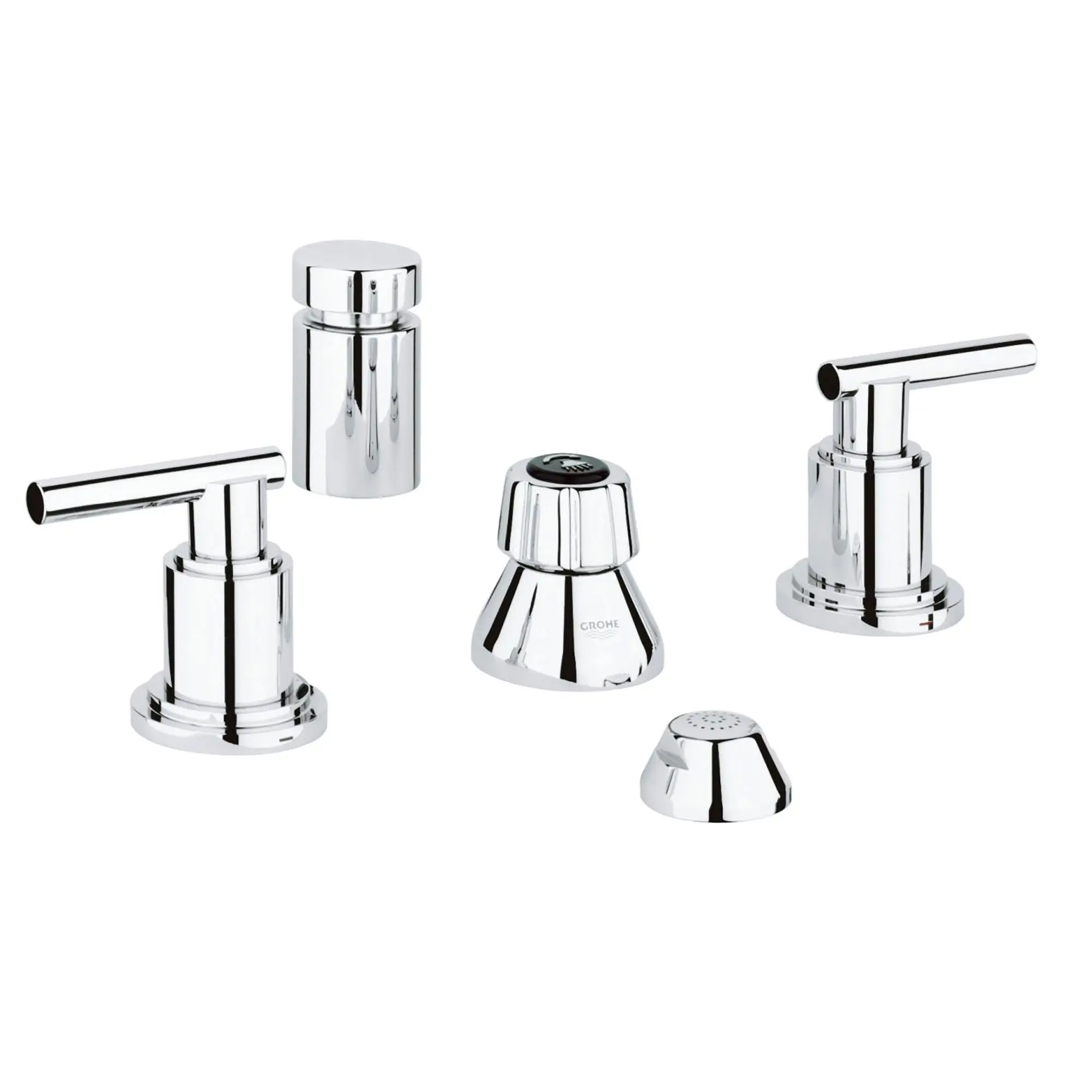 Three-Hole Bidet Faucet M-Size