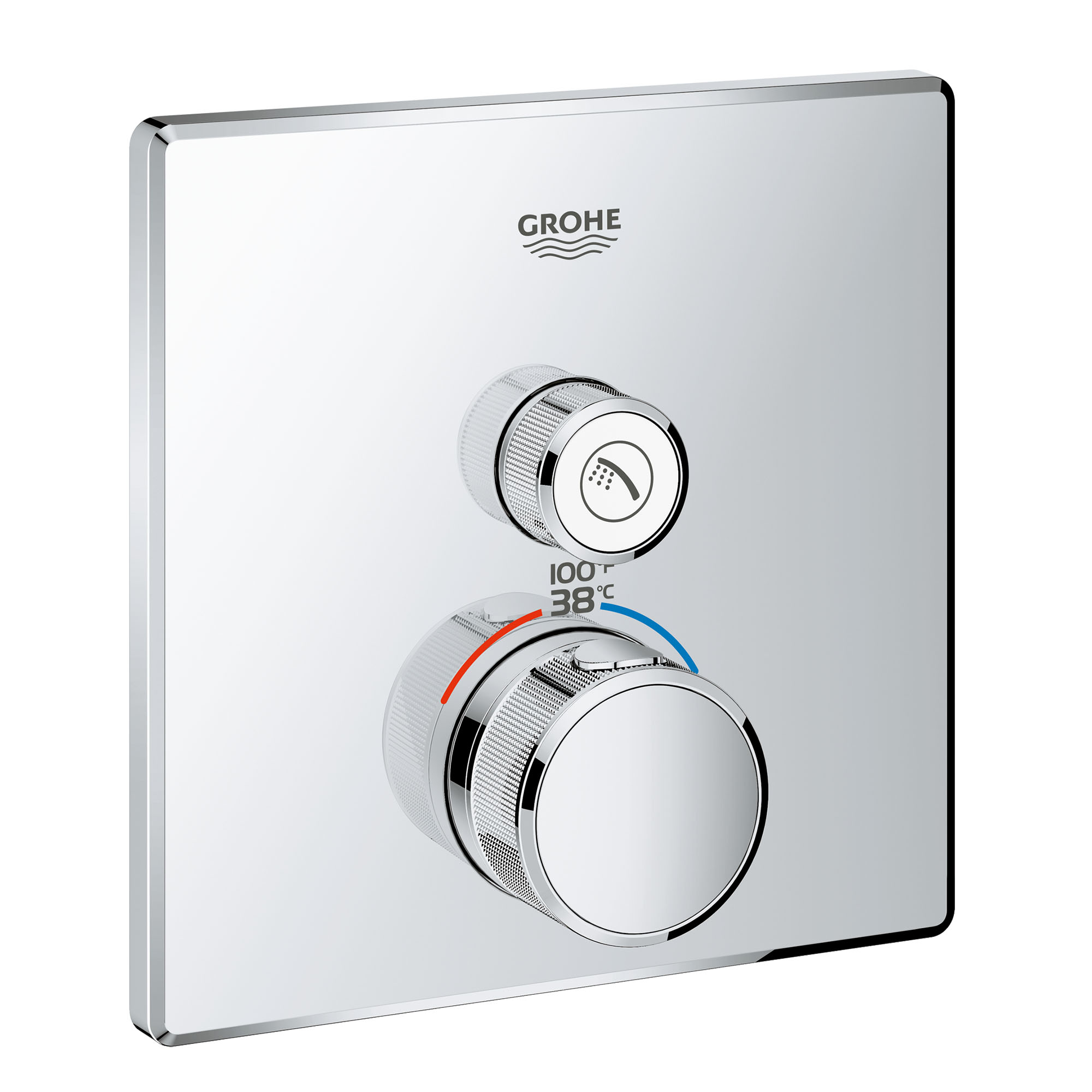 GROHE Grohtherm 19984000 + 35500000 Mezclador termostático de ducha