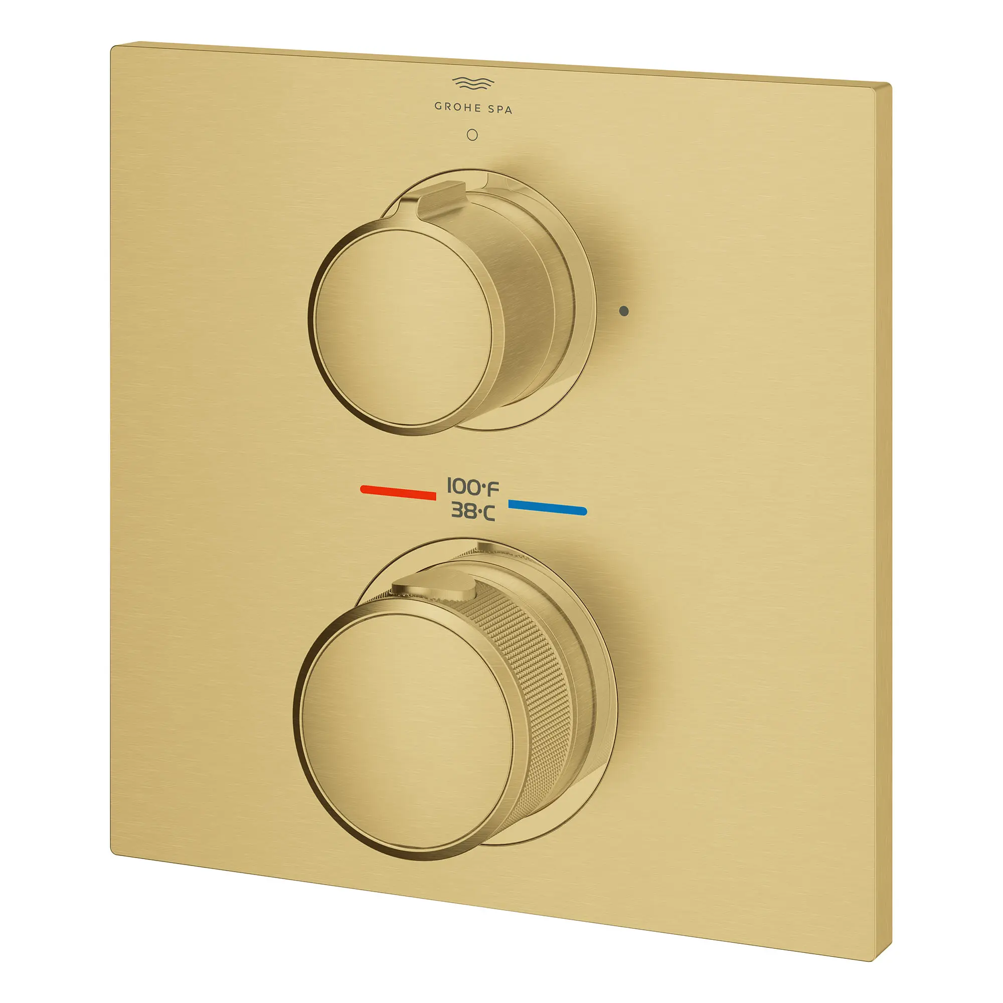 Dual Function 2-Handle Thermostatic Valve Trim