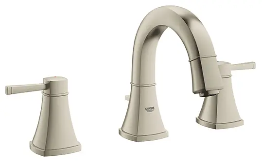 8" Widespread 2-Handle S-Size Bathroom Faucet 4.5 L/min (1.2 gpm)
