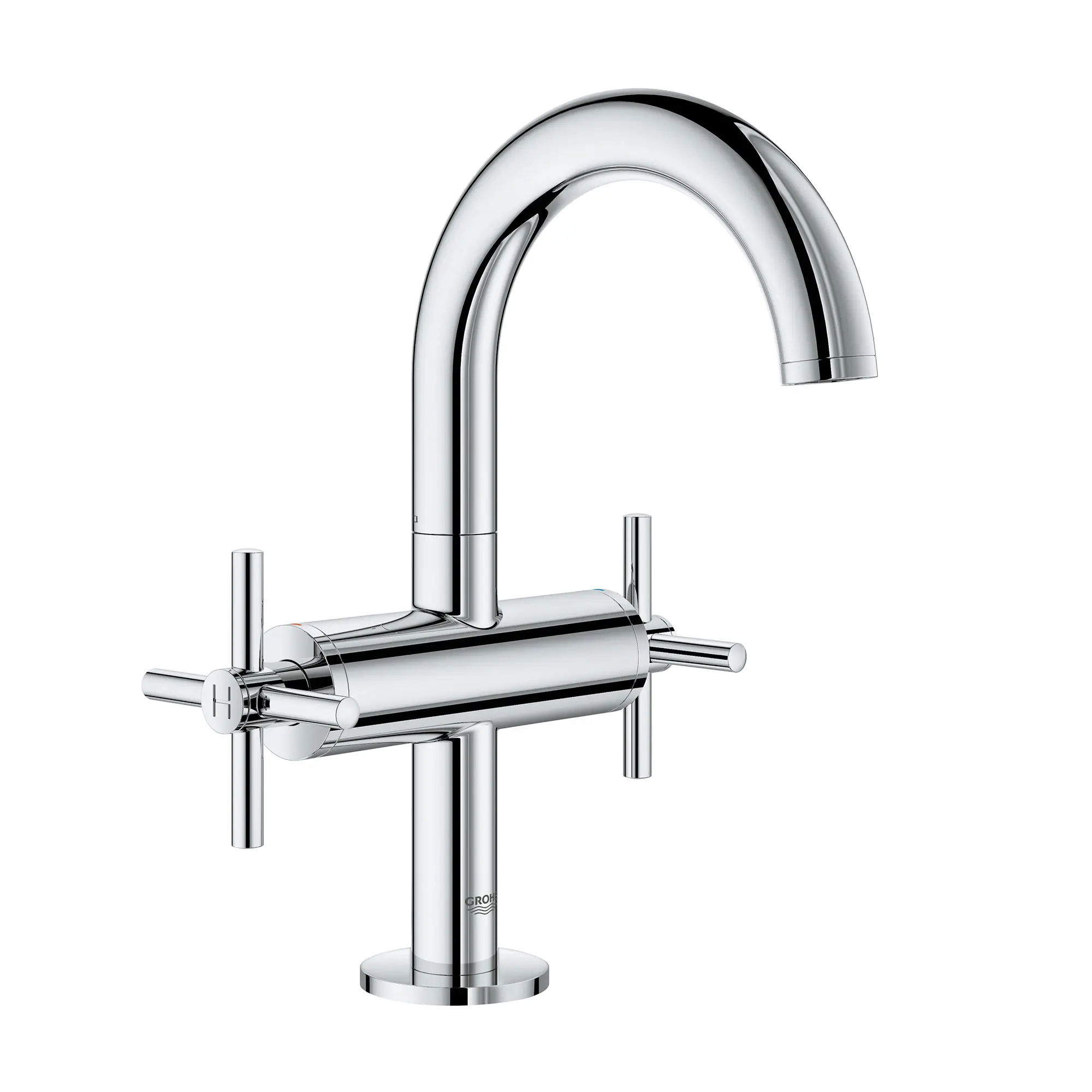 Single Hole Two-Handle M-Size Bathroom Faucet 1.2 GPM