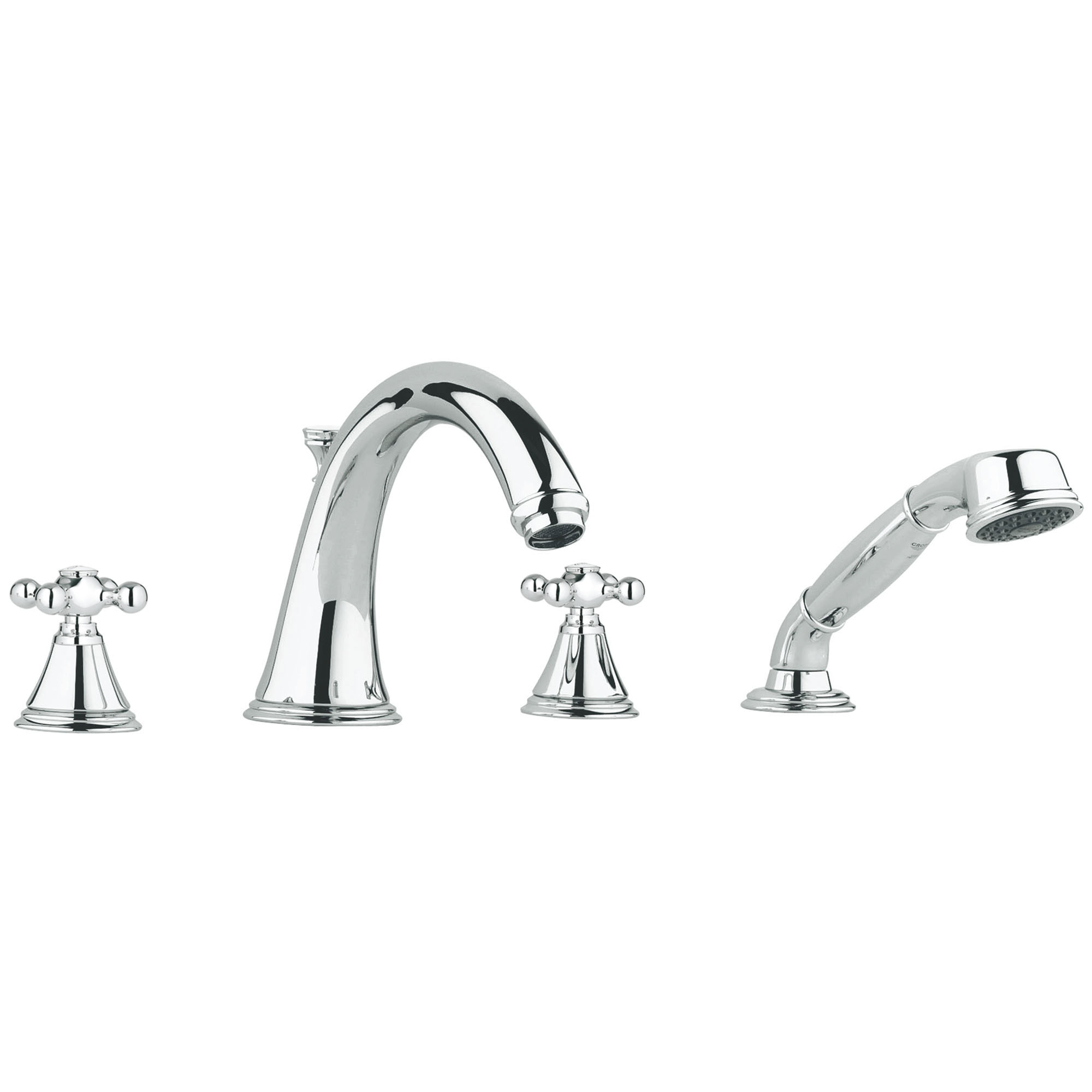Roman Tub Filler with 9.5 L/min (2.5 gpm) Personal Hand Shower