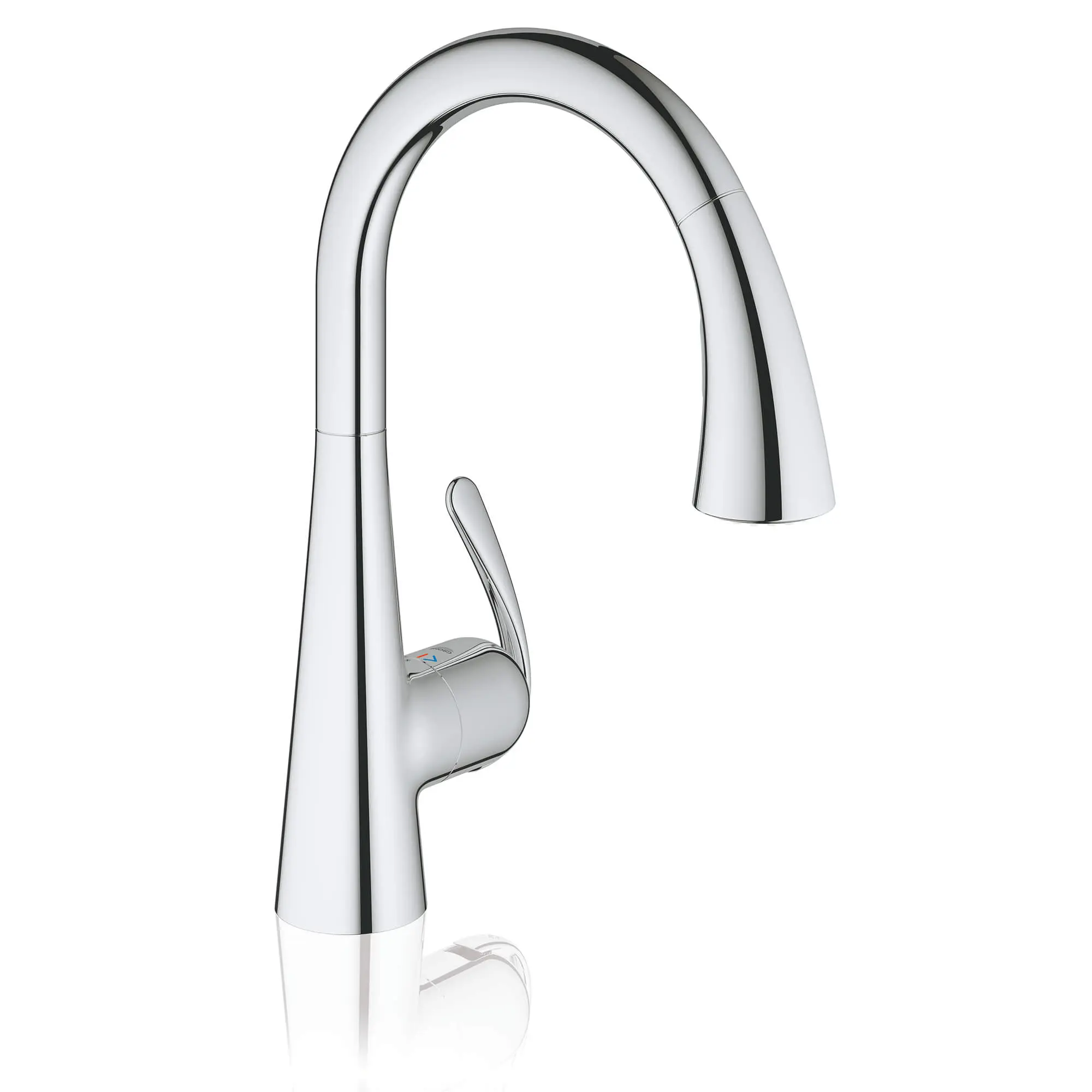 Single-Handle Pull Down Kitchen Faucet Dual Spray 1.75 GPM