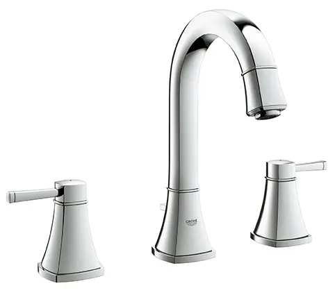 8" Widespread 2-Handle M-Size Bathroom Faucet 4.5 L/min (1.2 gpm)
