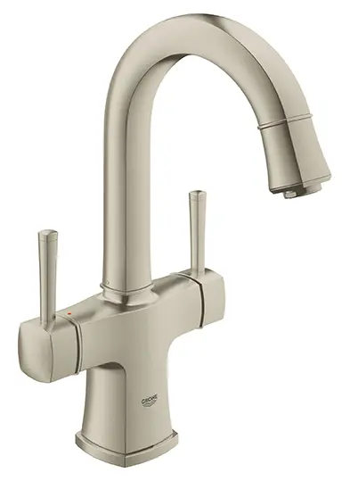 Single Hole 2-Handle L-Size Bathroom Faucet 1.2 GPM