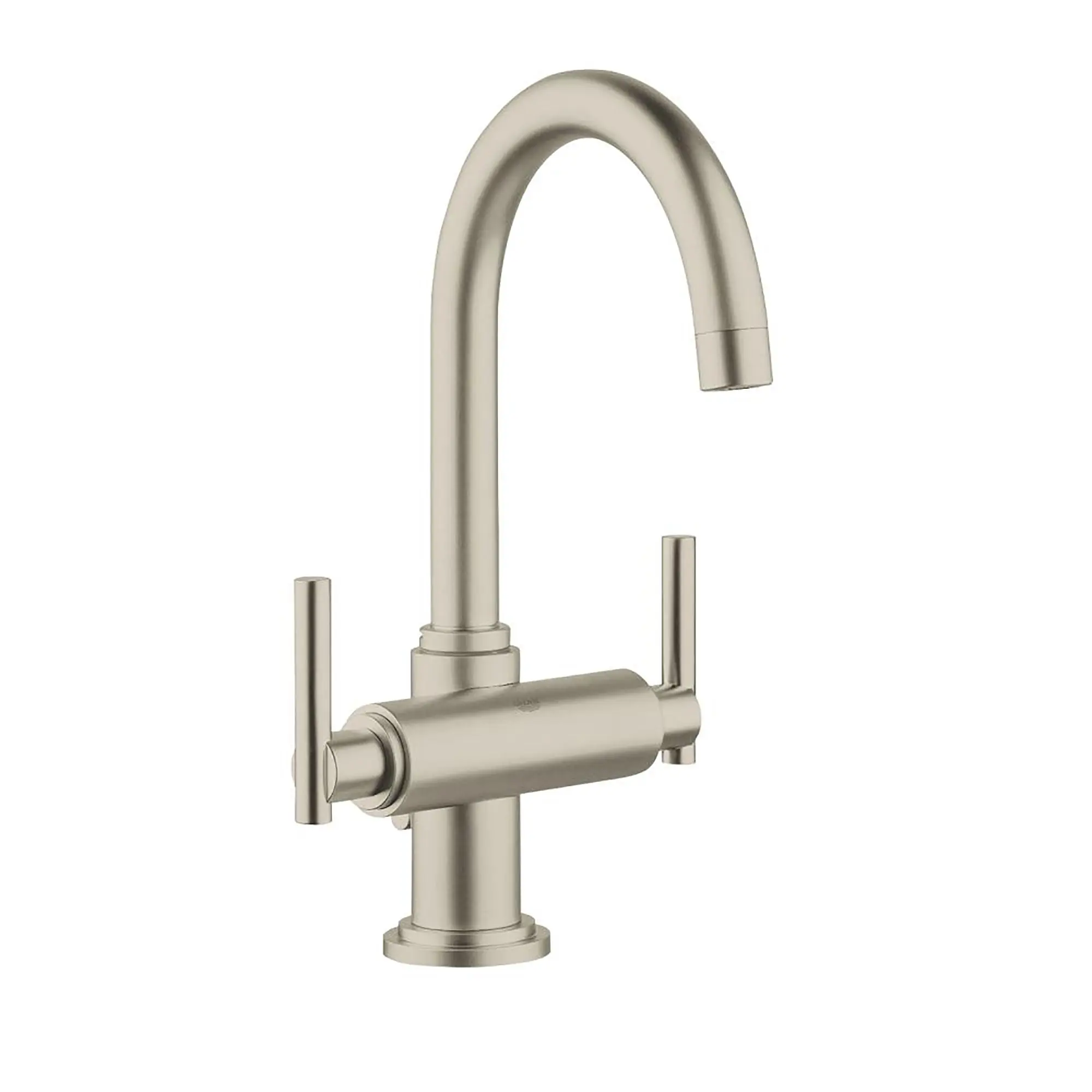 2-Handle Single-Hole High-Arc Bathroom Faucet - 1.5 GPM