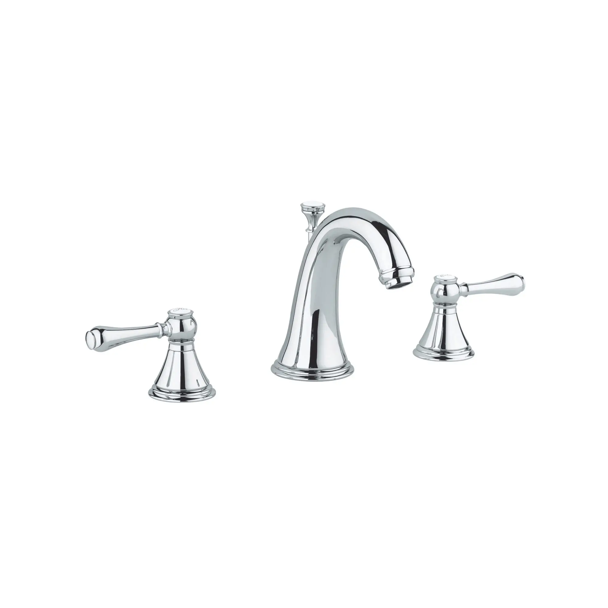 8" Widespread 2-Handle S-Size Bathroom Faucet 4.5 L/min (1.2 gpm)