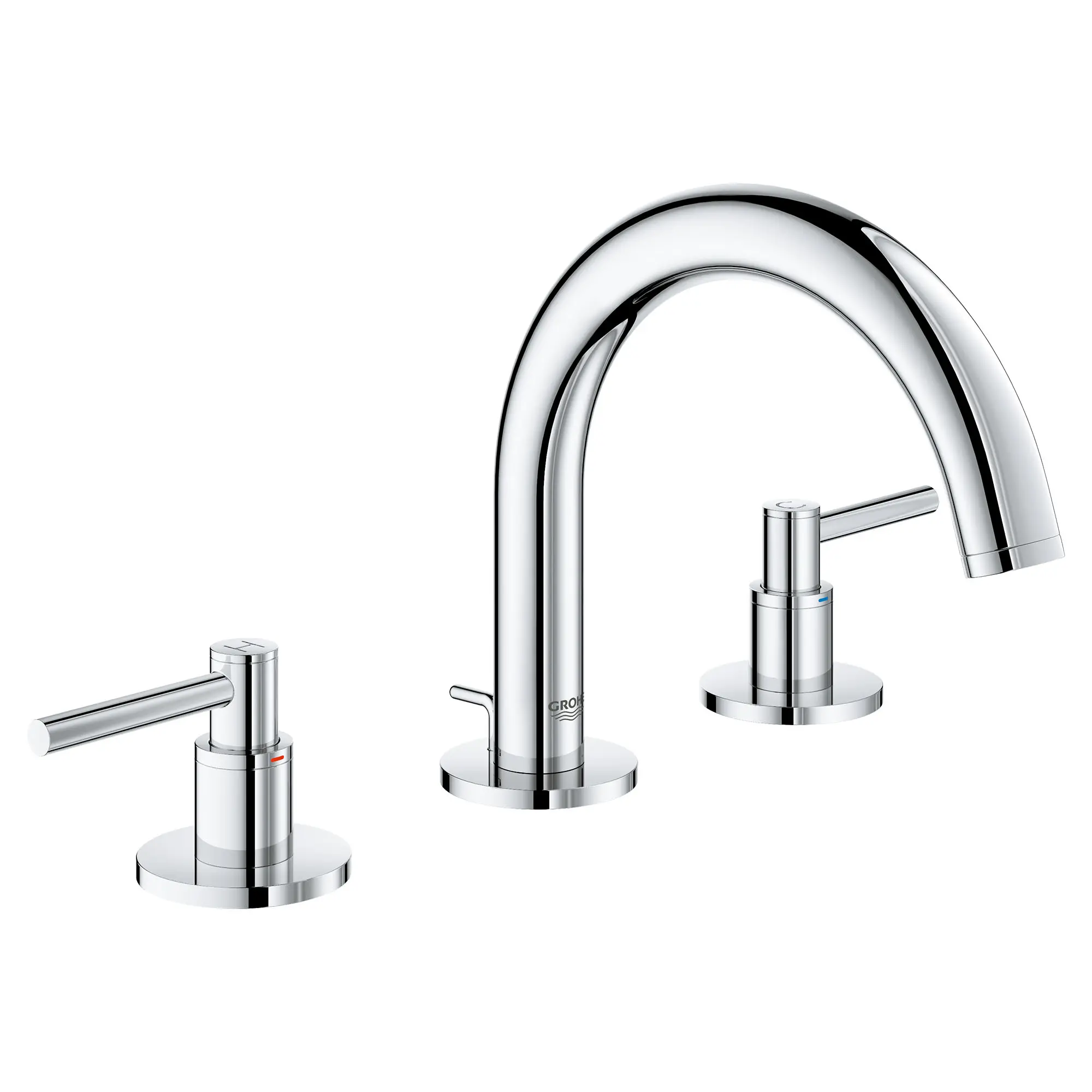8" Widespread 2-Handle S-Size Bathroom Faucet 4.5 L/min (1.2 gpm)