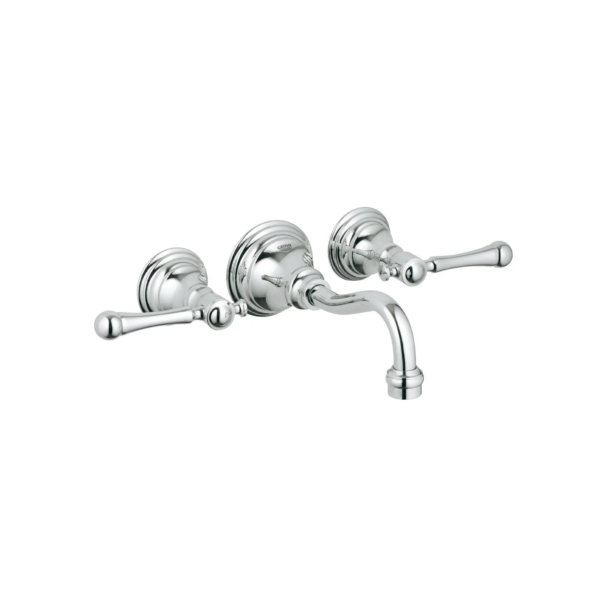 2-Handle Wall Mount Faucet 5.7 L/min (1.5 gpm)