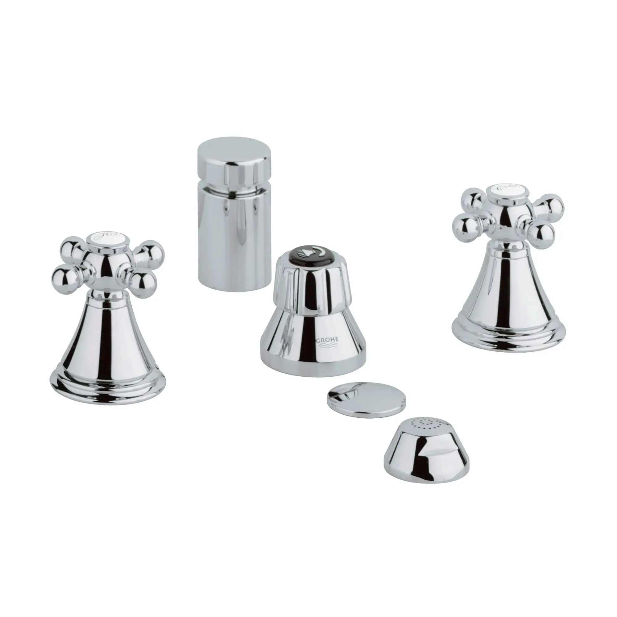 2-Handle Wideset Bidet Faucet