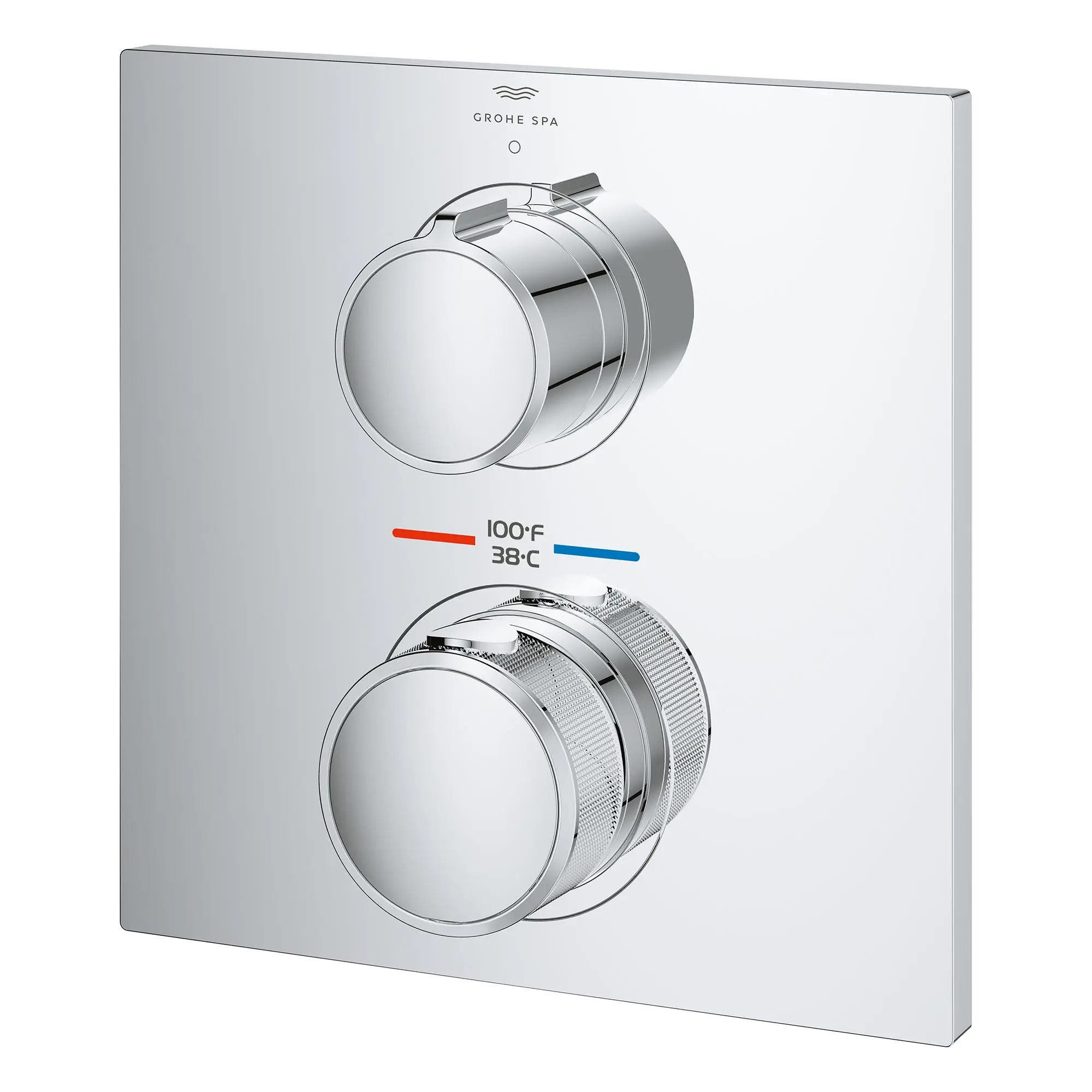 Single Function 2-Handle Thermostatic Valve Trim