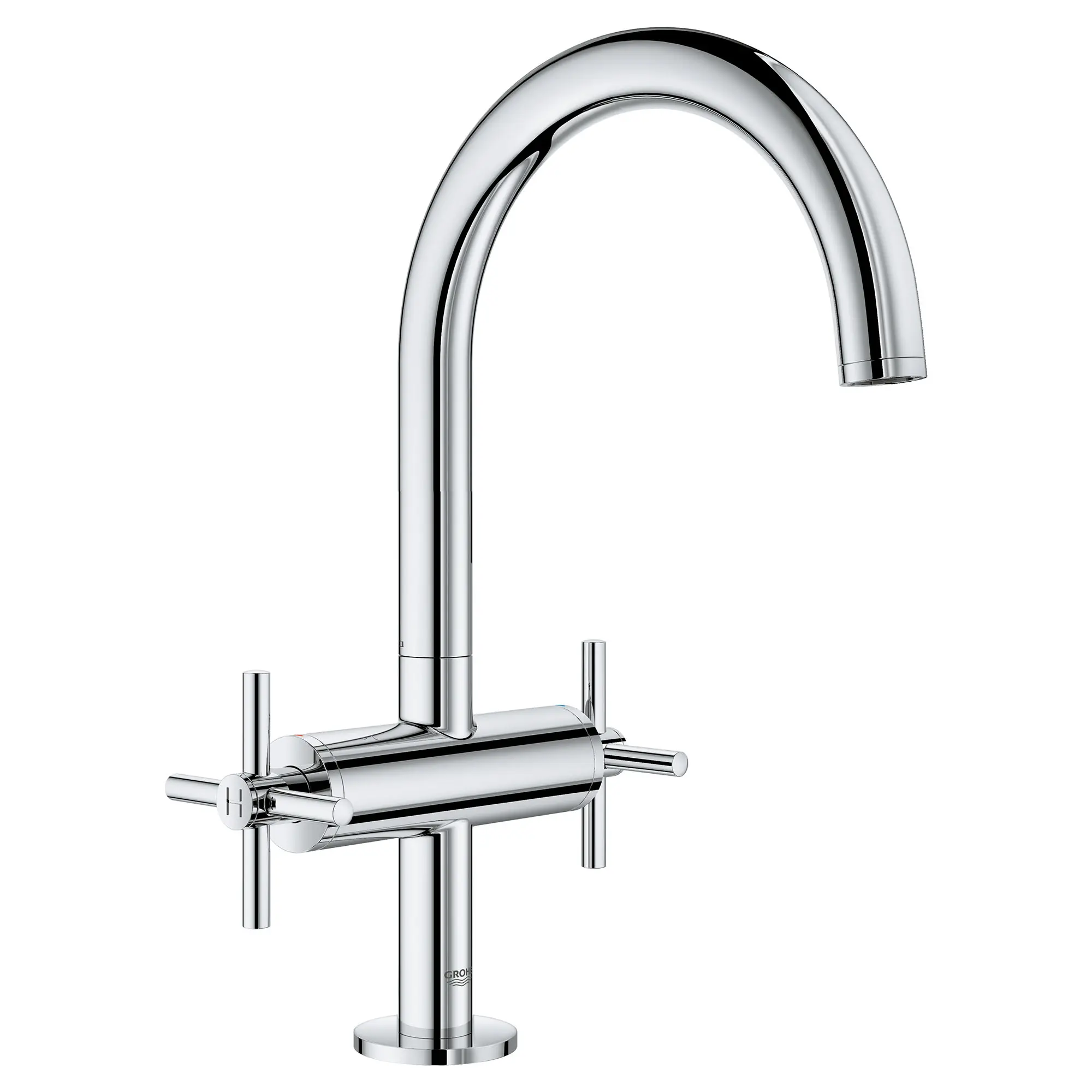 Single Hole Single-Handle L-Size Bathroom Faucet 4.5 L/min (1.2 gpm)
