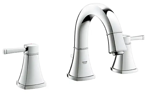 8" Widespread 2-Handle S-Size Bathroom Faucet 4.5 L/min (1.2 gpm)