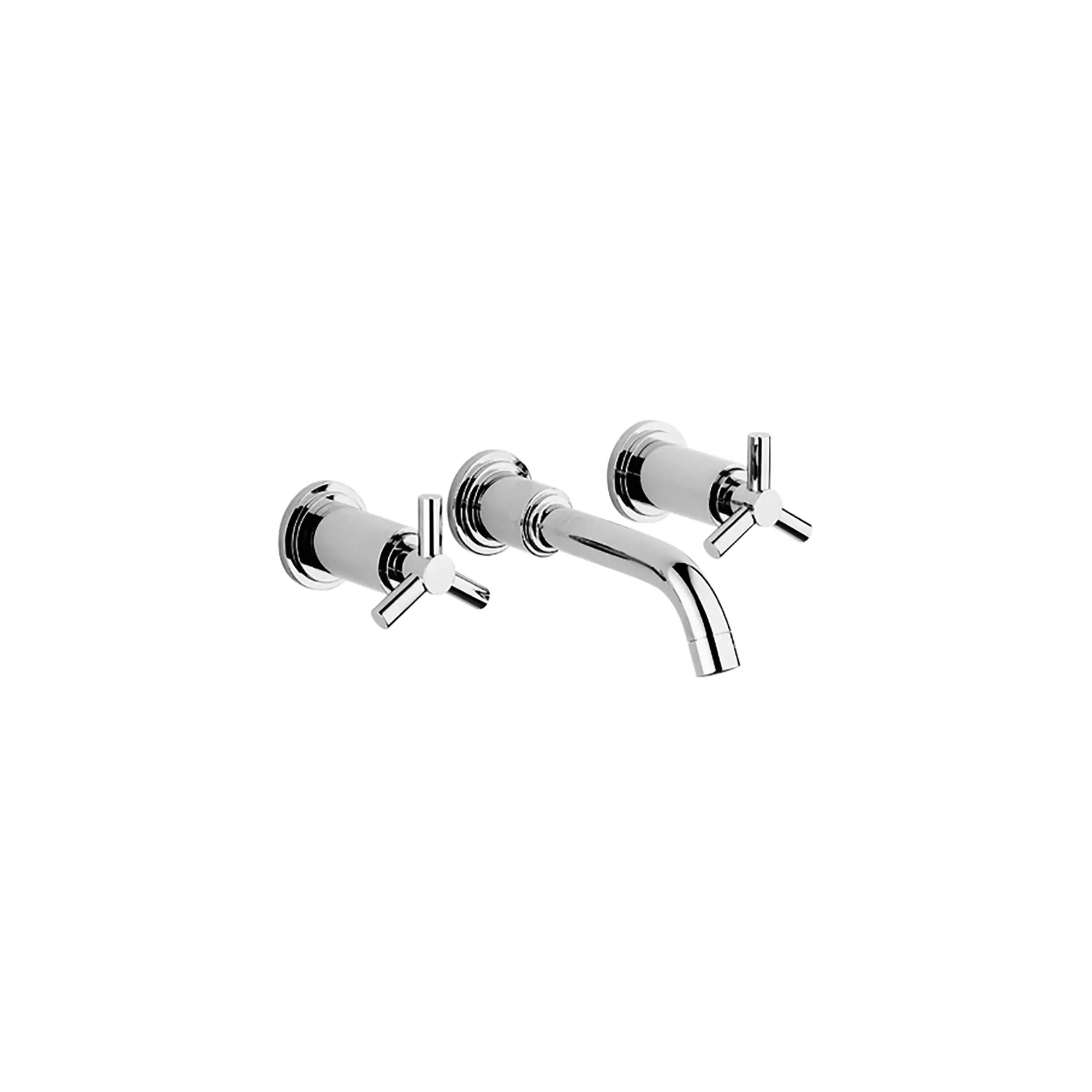 2-Handle 3-Hole Wall Mount Vessel Bathroom Faucet  4.5 L/min (1.2 gpm)