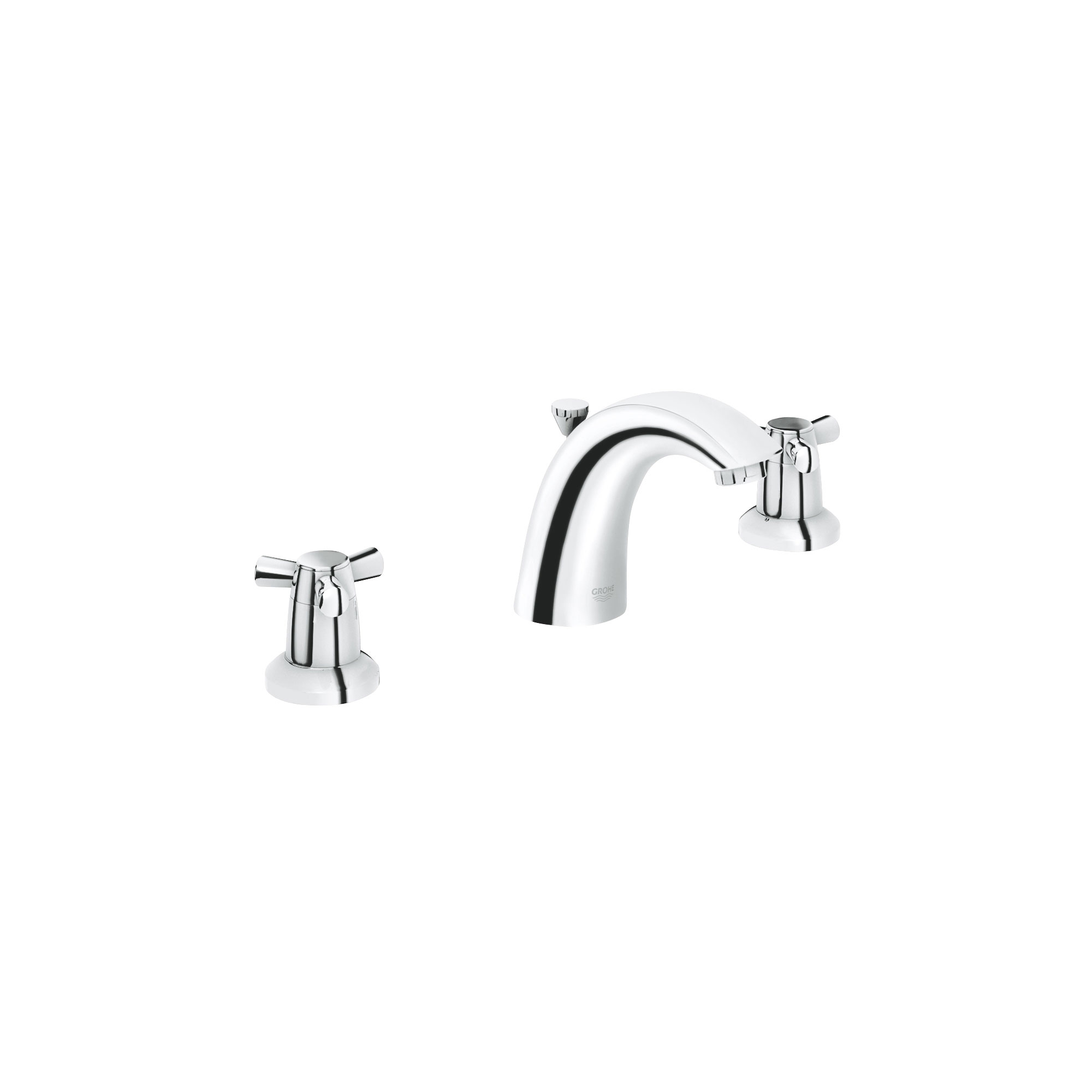 Lavatory 8 in. Widespread 2-Handle Bathroom Faucet - 1.5 GPM