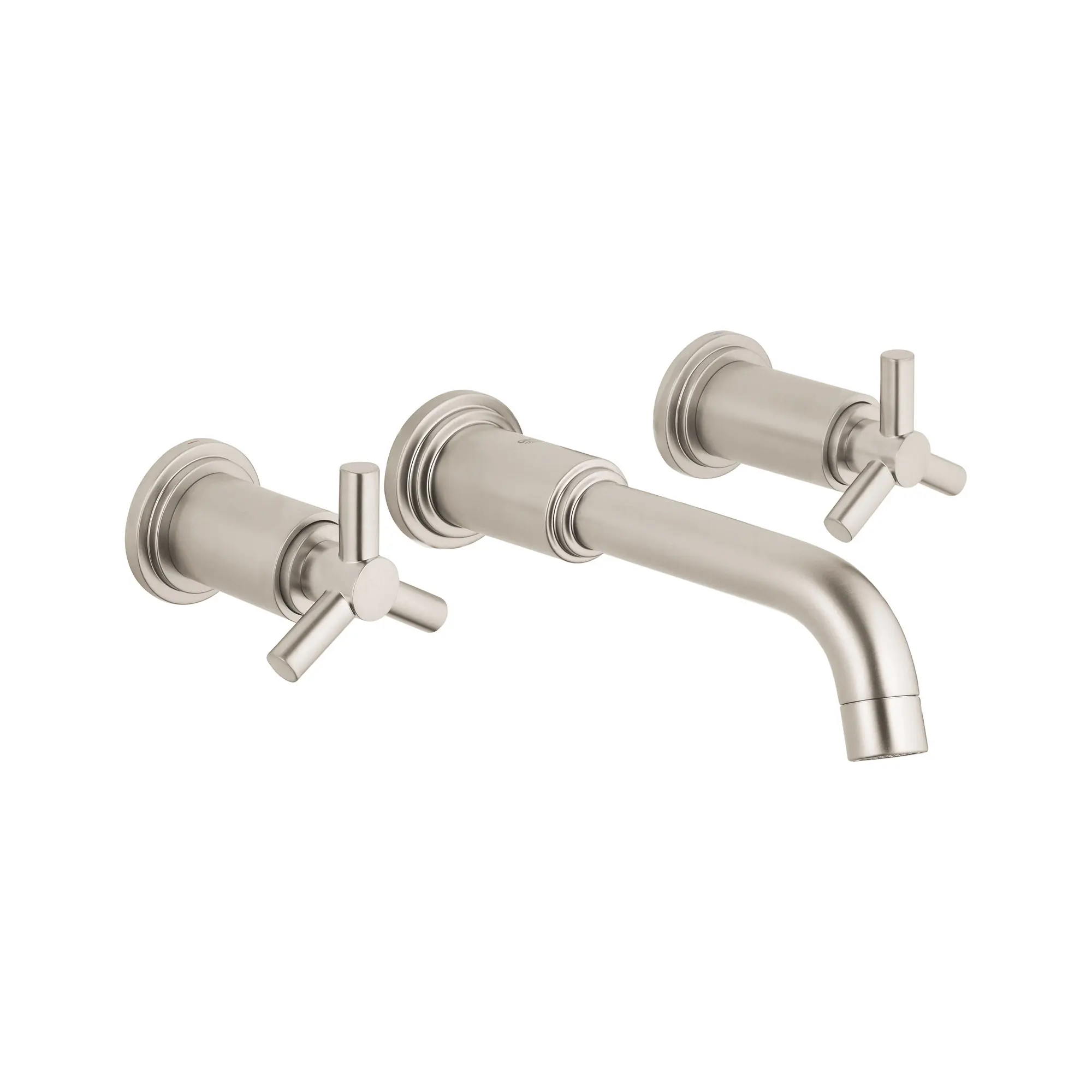 2-Handle 3-Hole Wall Mount Vessel Bathroom Faucet - 5.7 L/min (1.5 gpm)