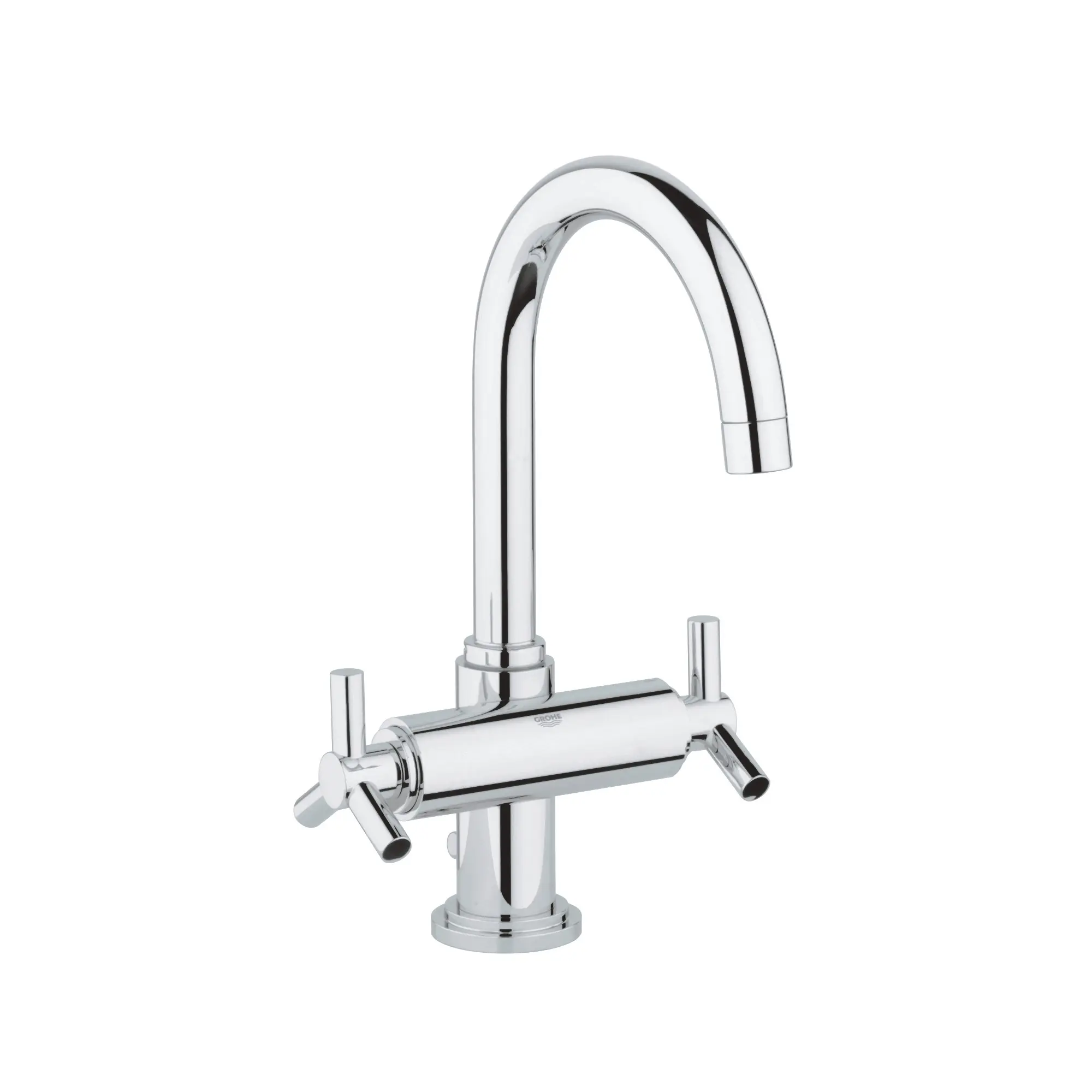 Single Hole 2-Handle L-Size Bathroom Faucet 1.2 GPM