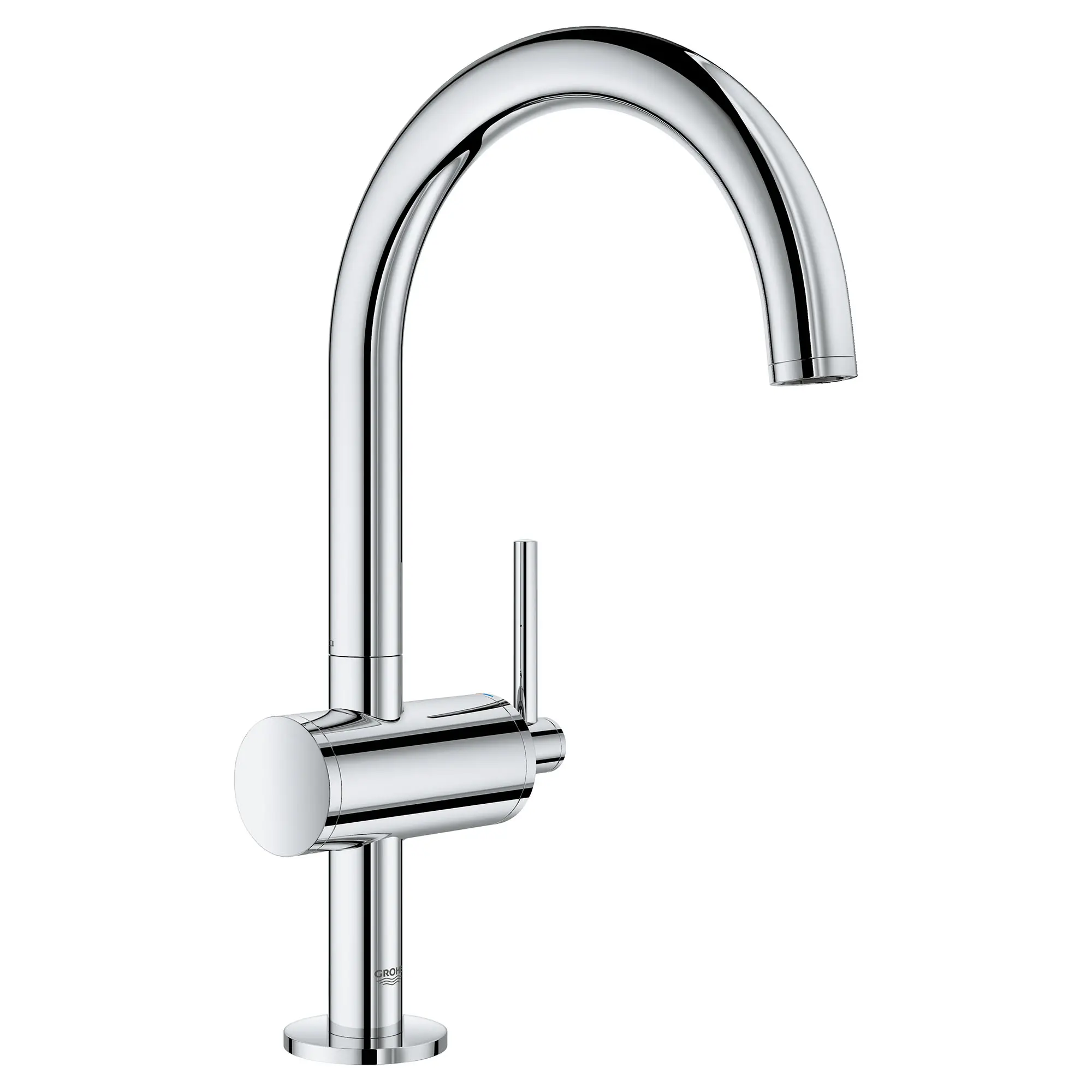 Single Hole Single-Handle L-Size Bathroom Faucet 4.5 L/min (1.2 gpm)