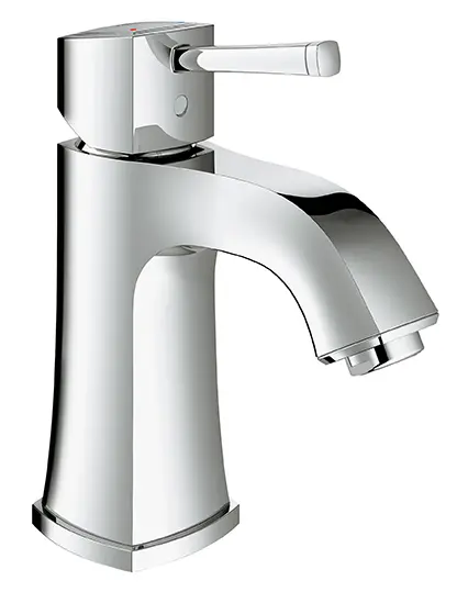 Single Hole Single-Handle M-Size Bathroom Faucet 1.2 GPM Less Drain