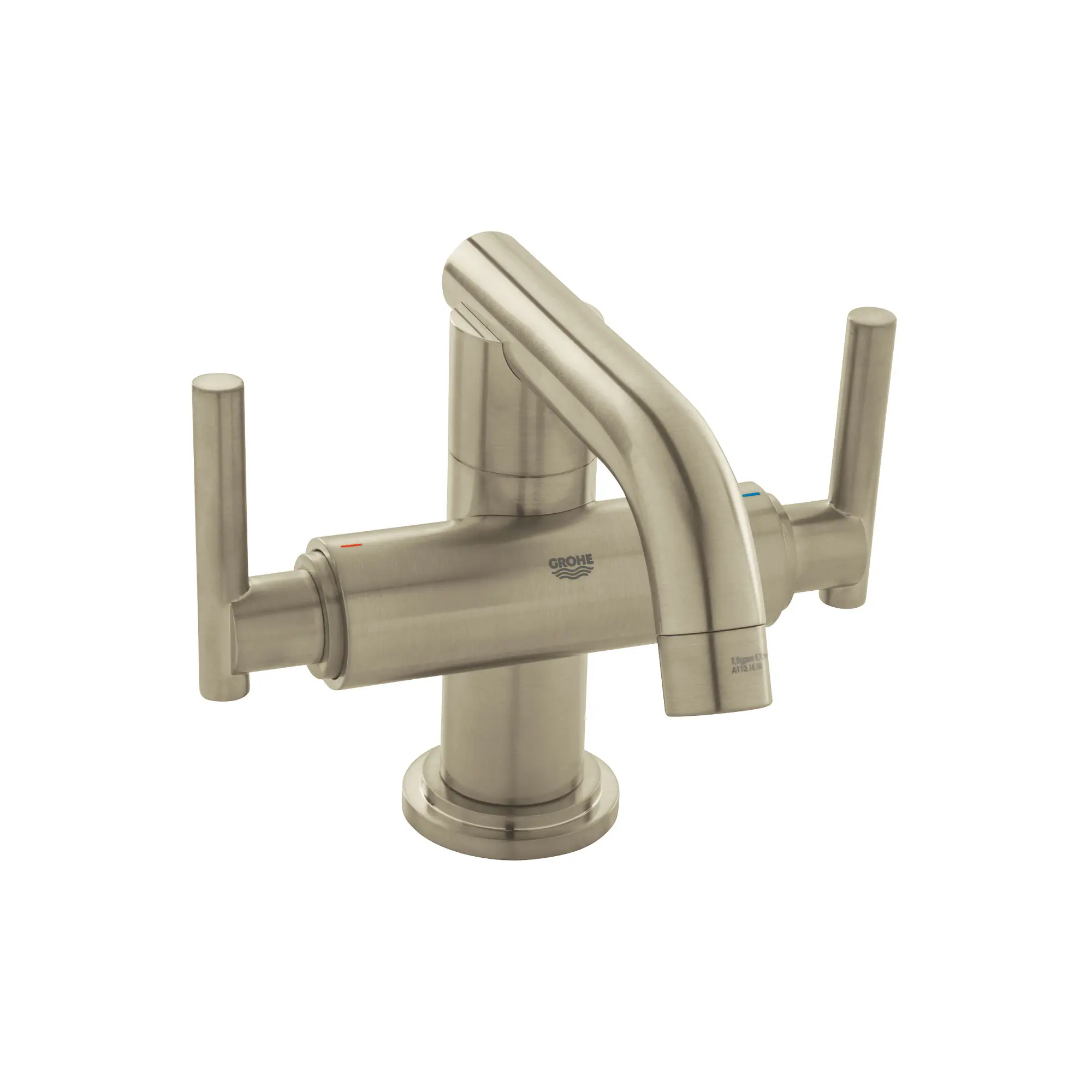 Single Hole 2-Handle M-Size Bathroom Faucet 1.2 GPM