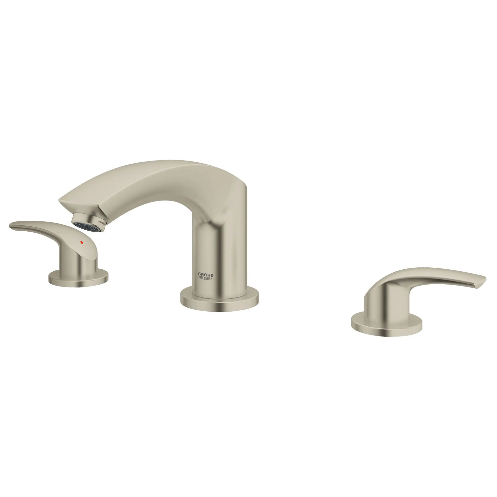 3-Hole 2-Handle Deck Mount Roman Tub Faucet