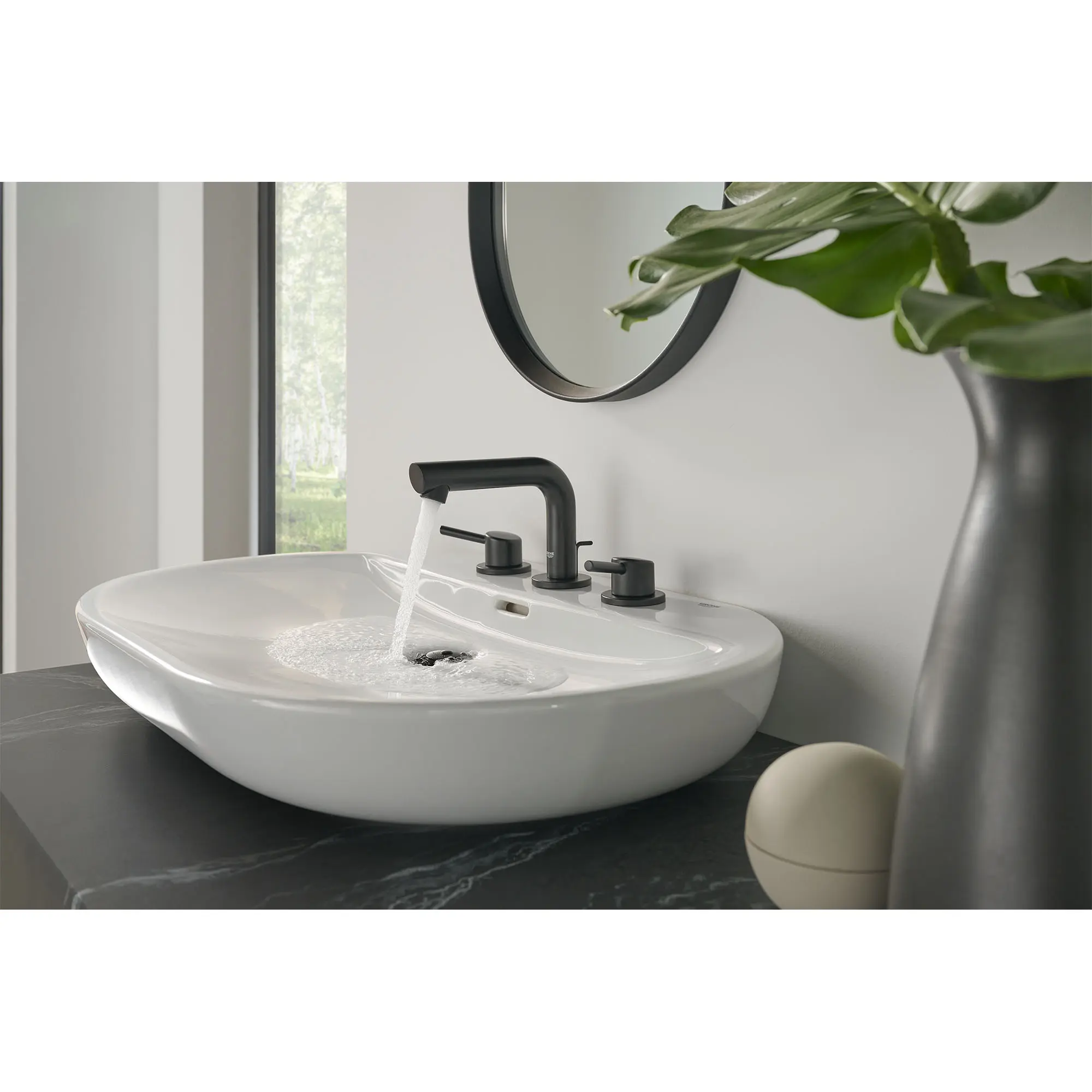 8" Widespread 2-Handle S-Size Bathroom Faucet 4.5 L/min (1.2 GPM)