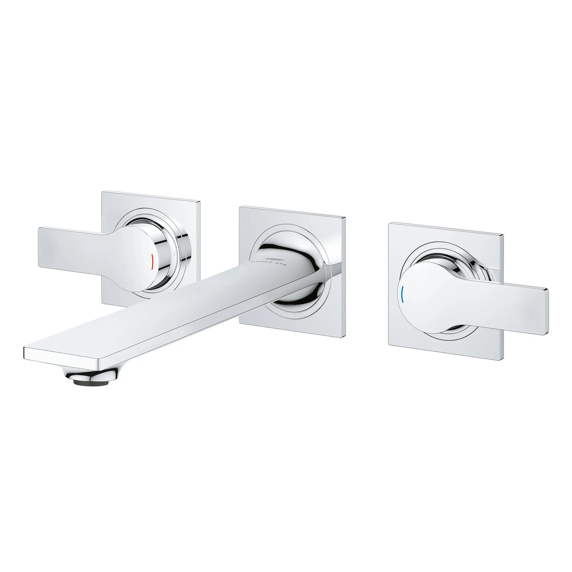 2-Handle Wall Mount Faucet 1.2 GPM