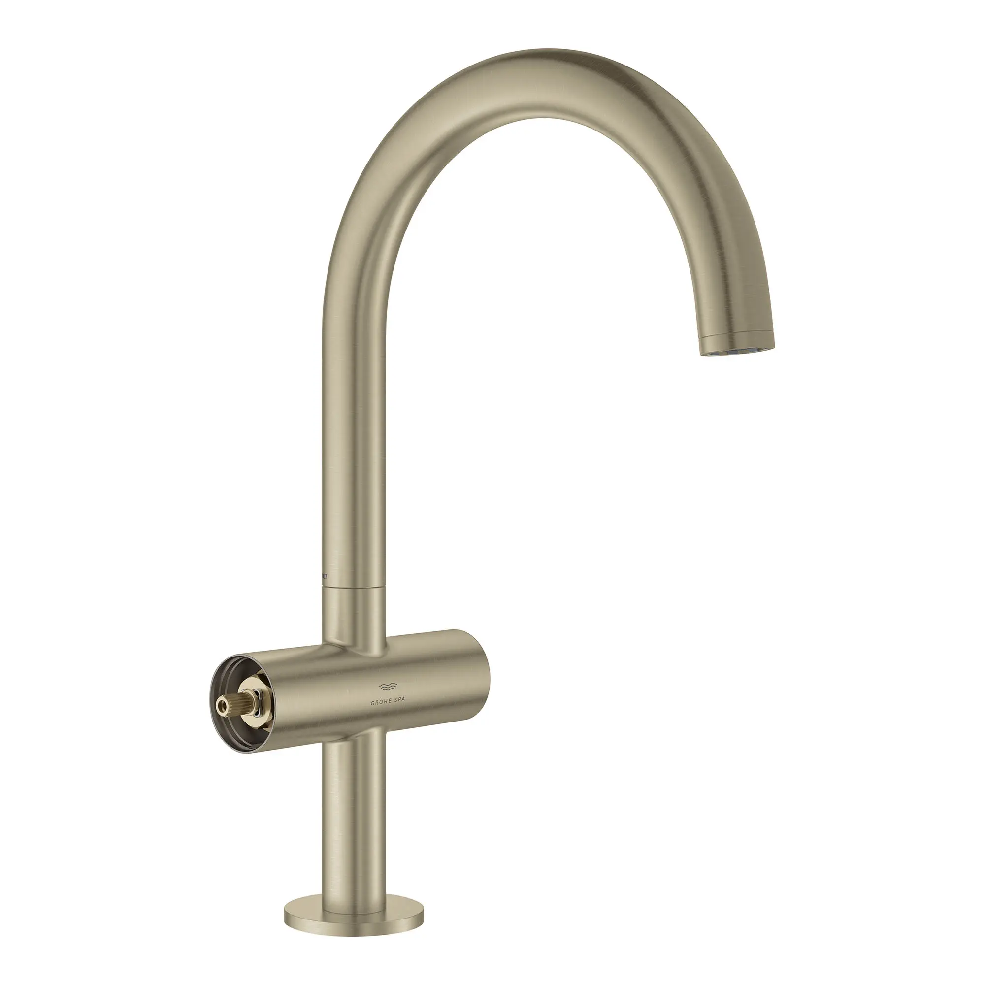 Single Hole Two-Handle L-Size Bathroom Faucet 4.6 L/min (1.2 GPM)