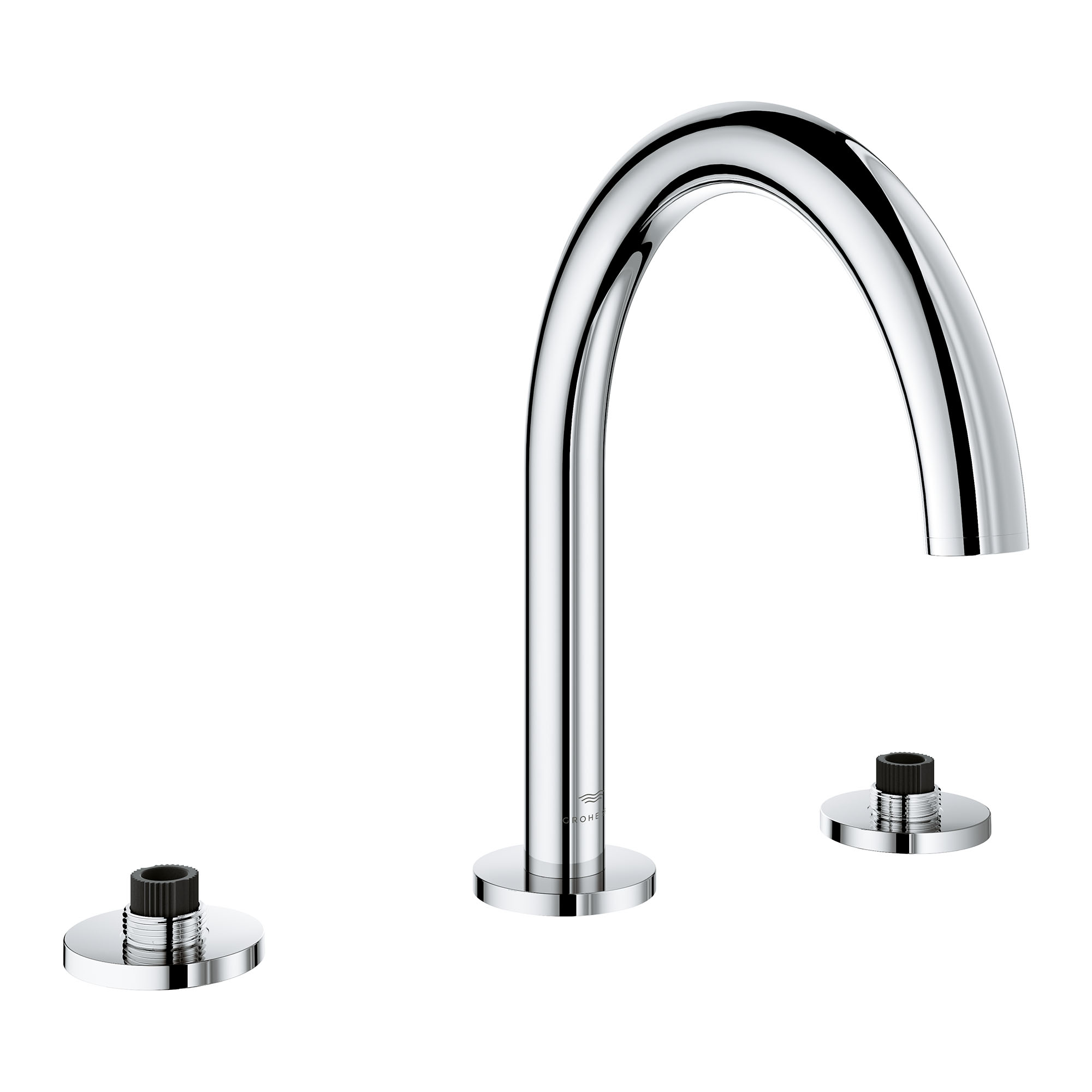 3-Hole 2-Handle Deck Mount Roman Tub Faucet