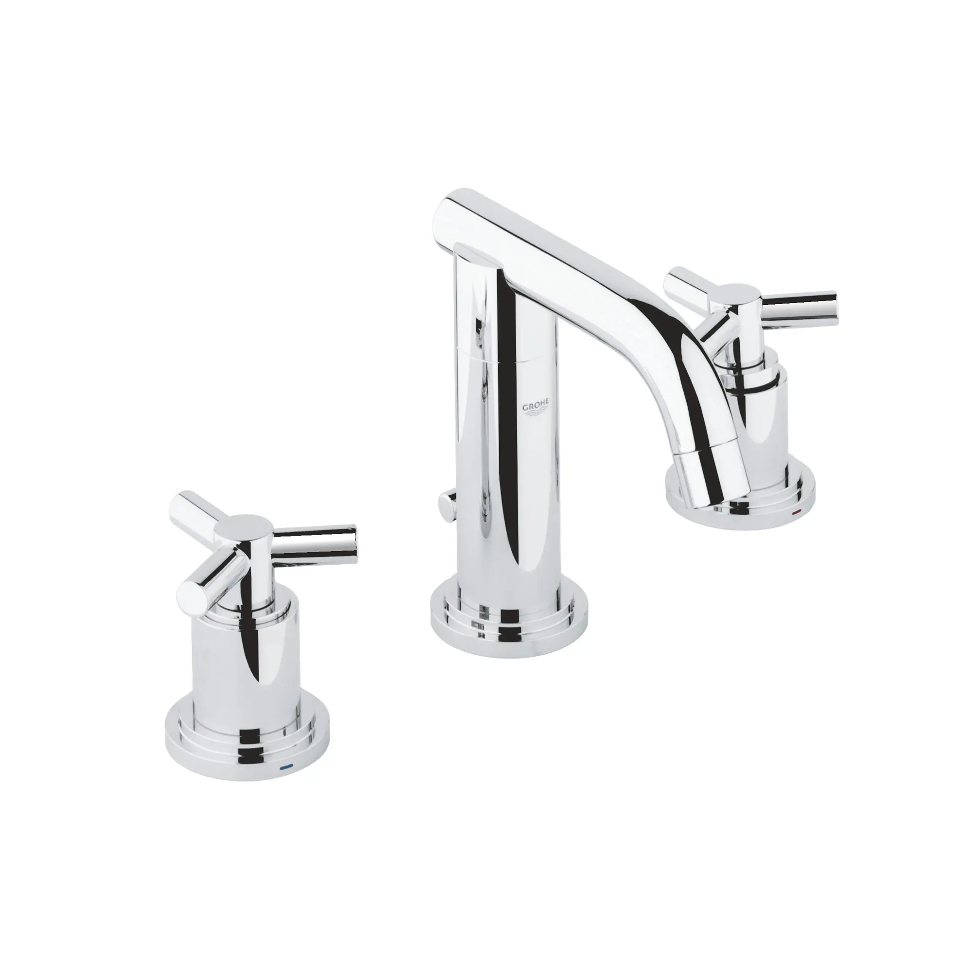 8" Widespread 2-Handle S-Size Bathroom Faucet 4.5 L/min (1.2 gpm)