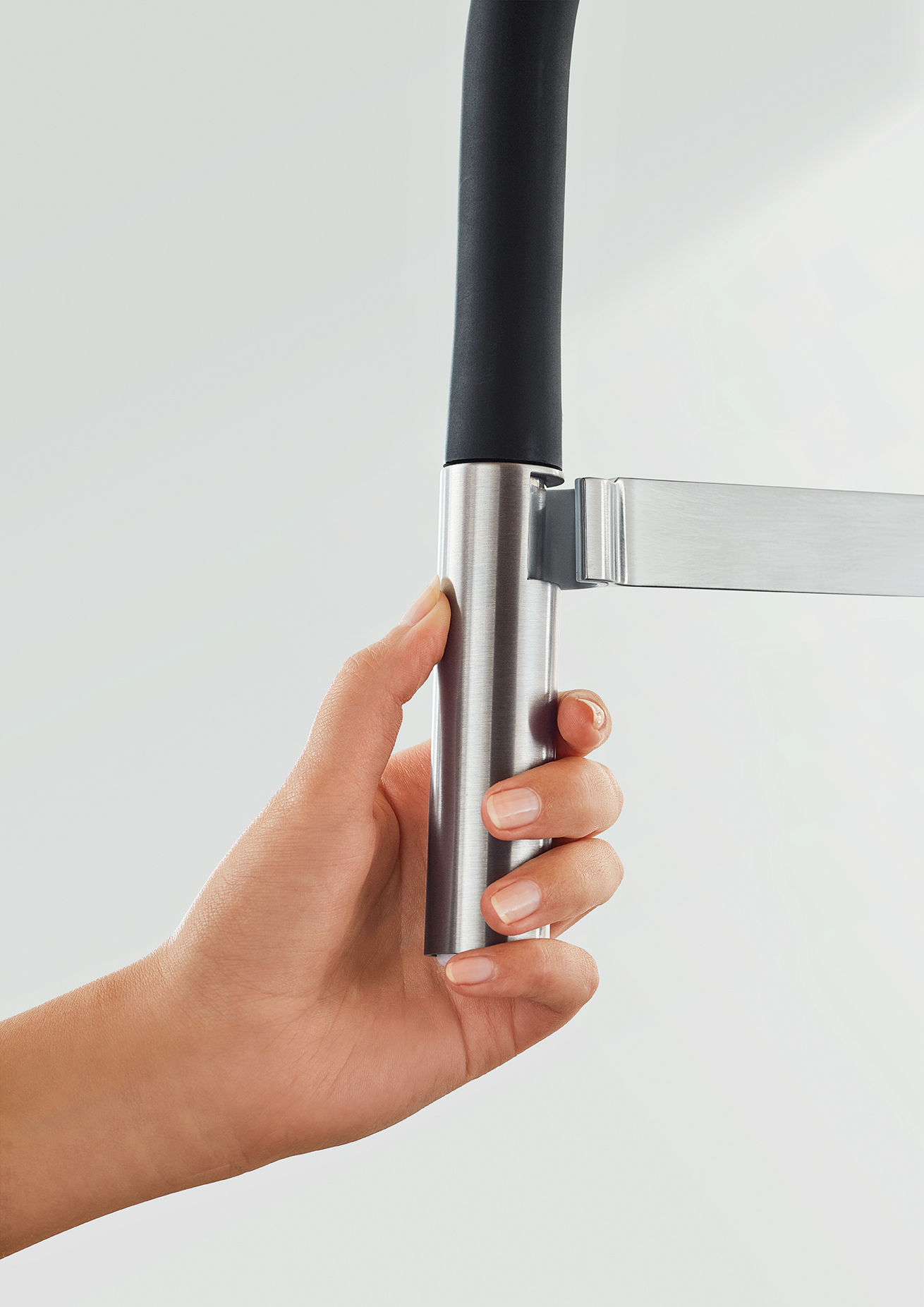 GROHE 30295DC0 Essence Semi-Pro Grifo de cocina con rociador extraíble  Supersteel (acero inoxidable)