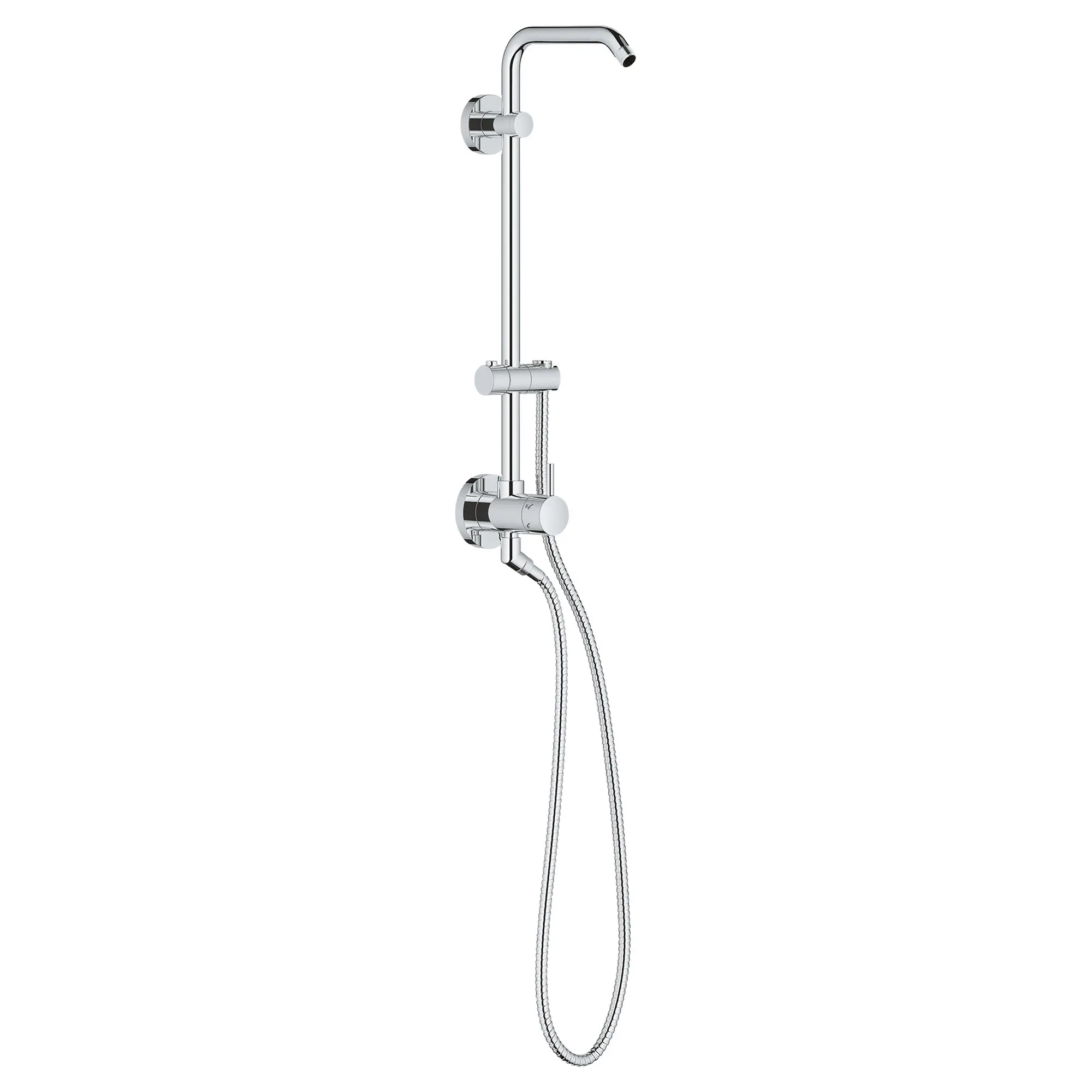 18" Shower System with Standard Shower Arm