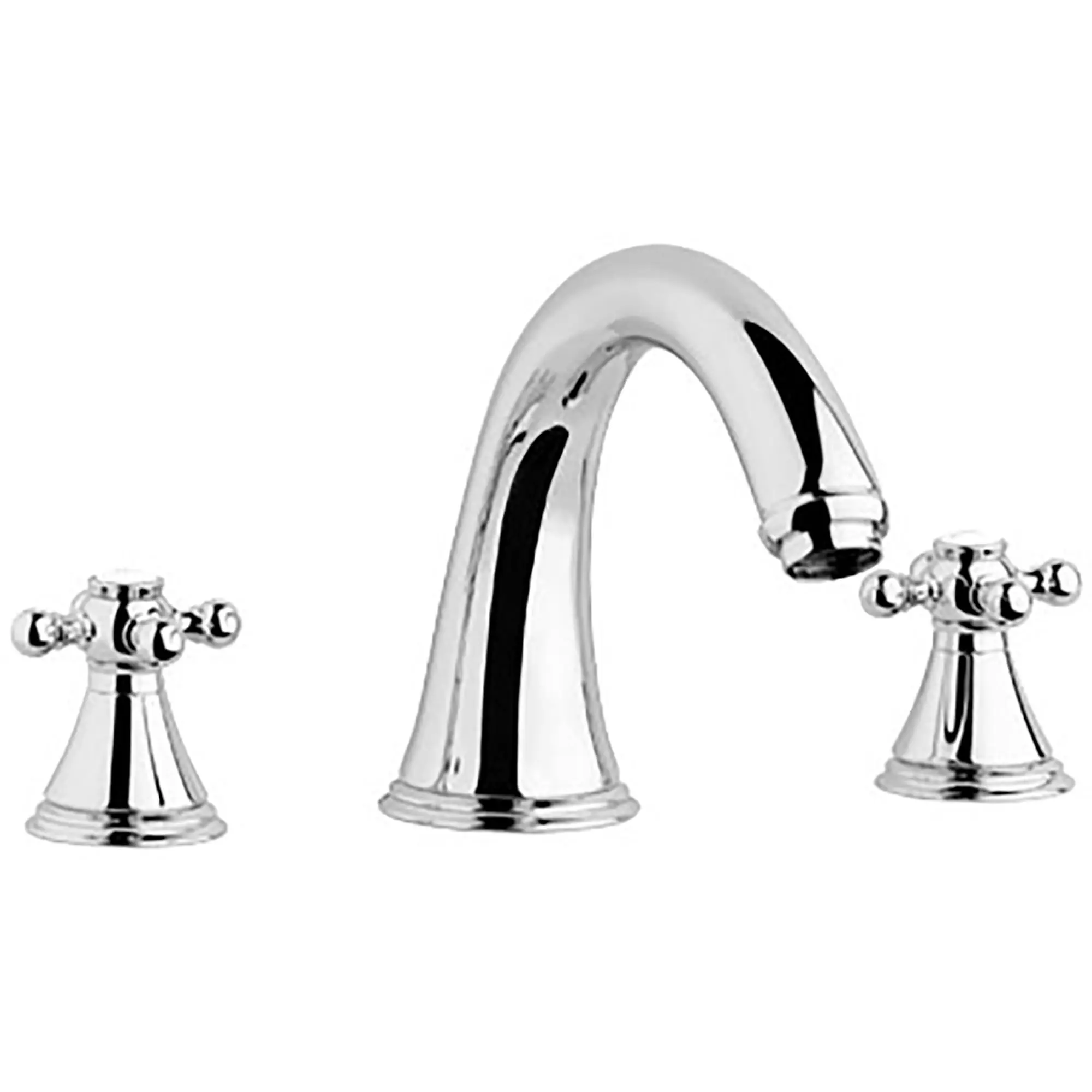 Roman Tub Filler with 9.5 L/min (2.5 gpm) Personal Hand Shower