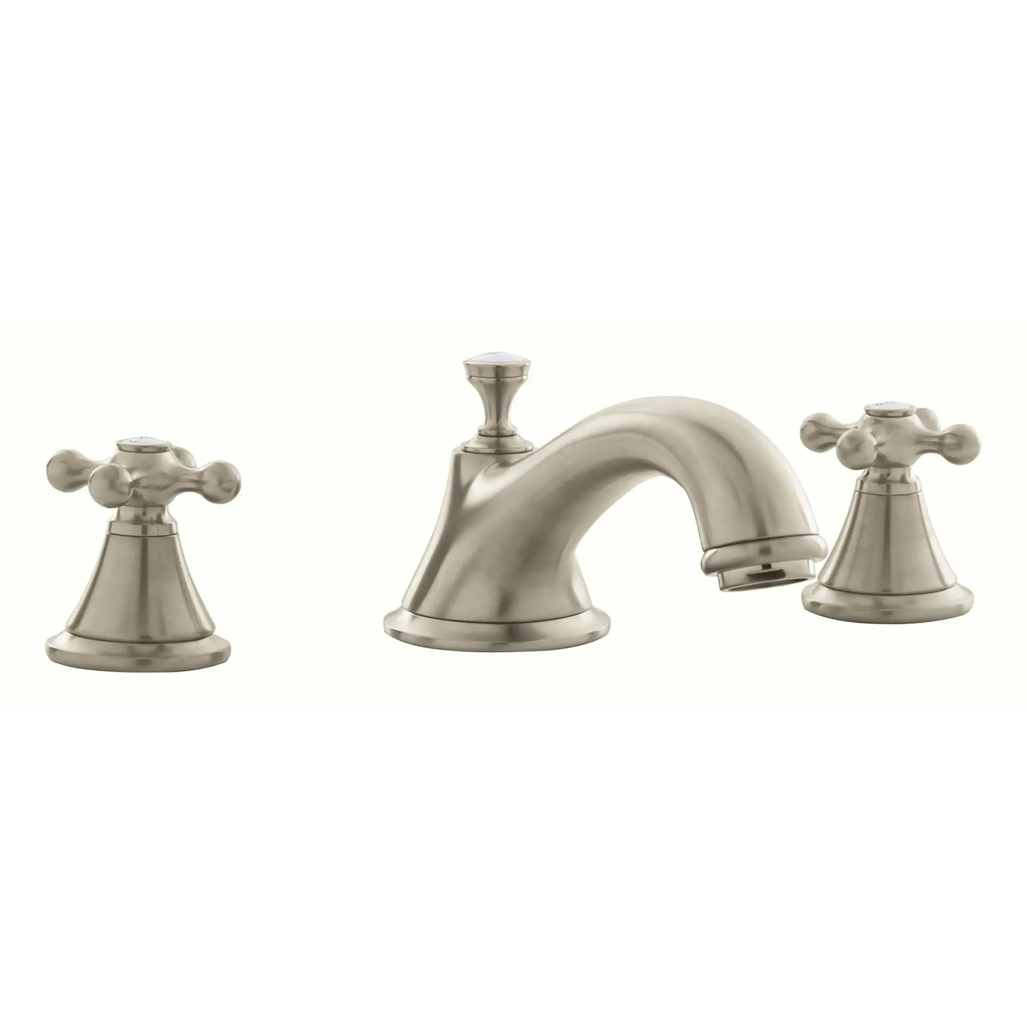 3-Hole 2-Handle Deck Mount Roman Tub Faucet