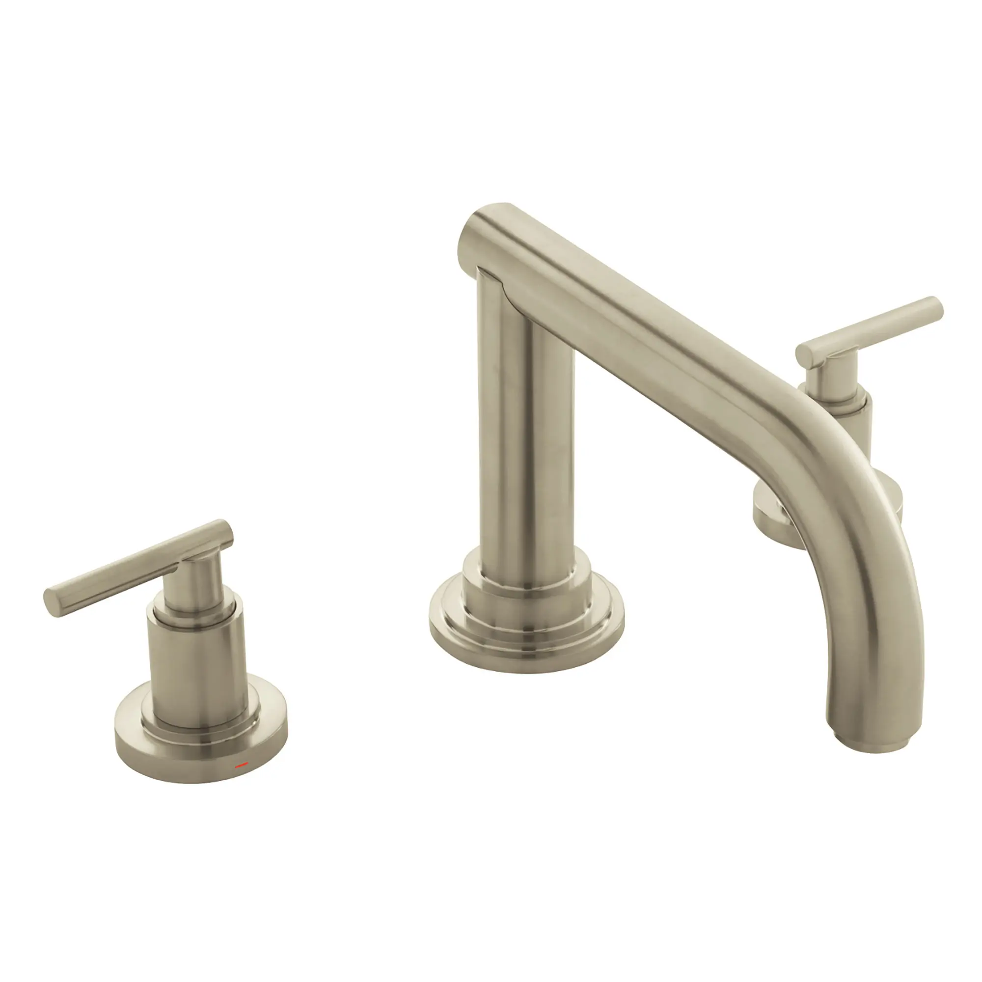 3-Hole 2-Handle Deck Mount Roman Tub Faucet