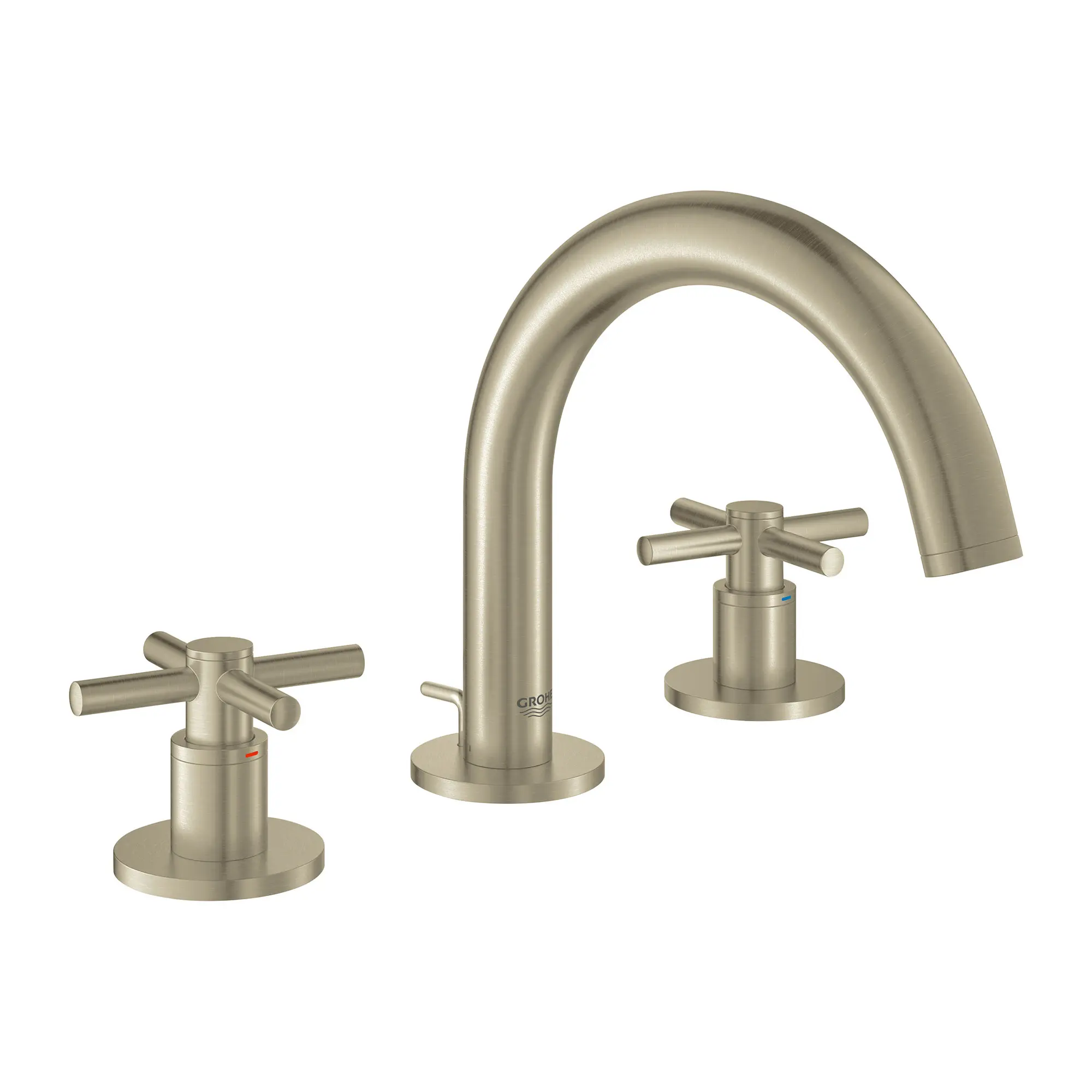 8" Widespread 2-Handle S-Size Bathroom Faucet 4.5 L/min (1.2 gpm)