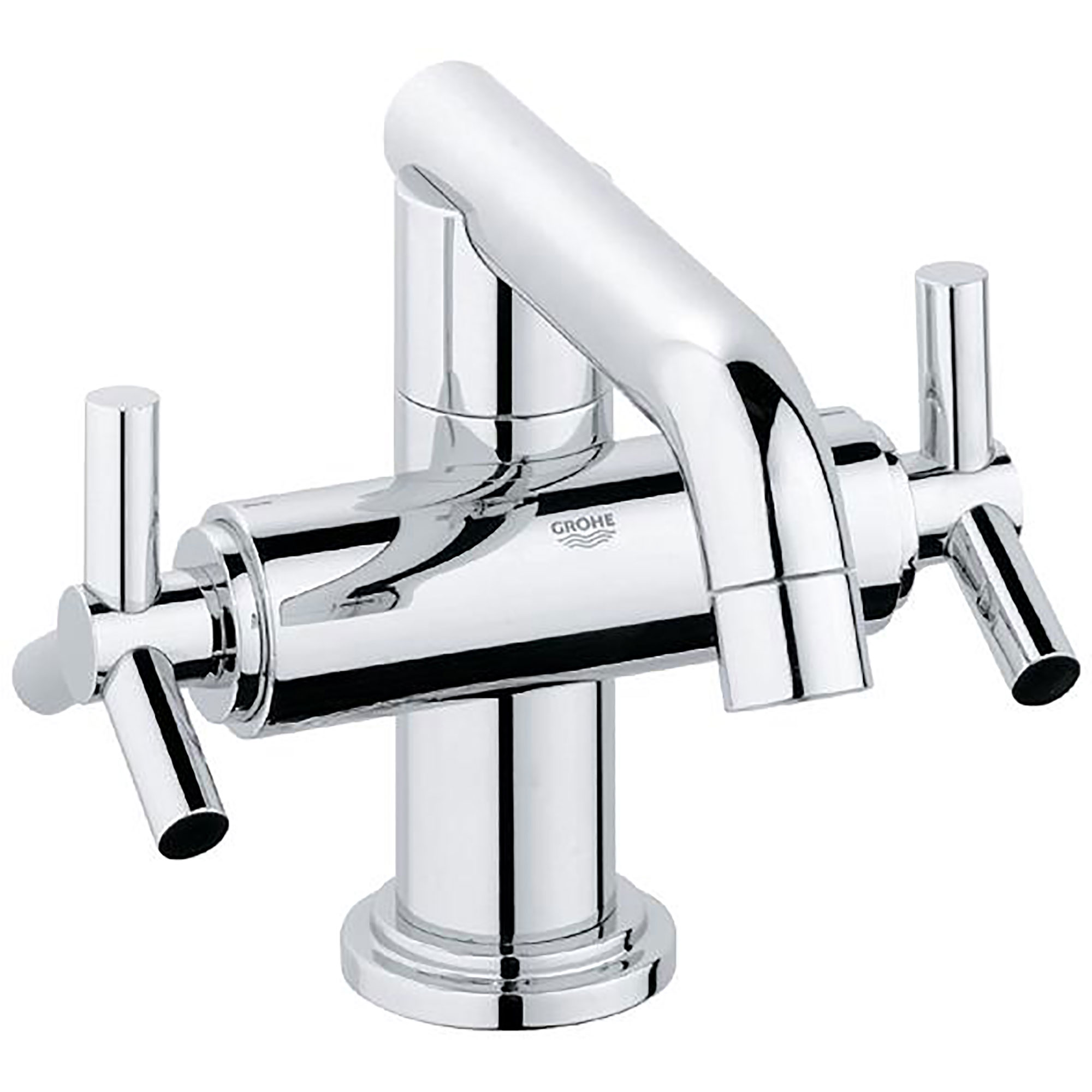 2-Handle Single-Hole Low Arc Bathroom Faucet - 5.7 L/min (1.5 gpm)