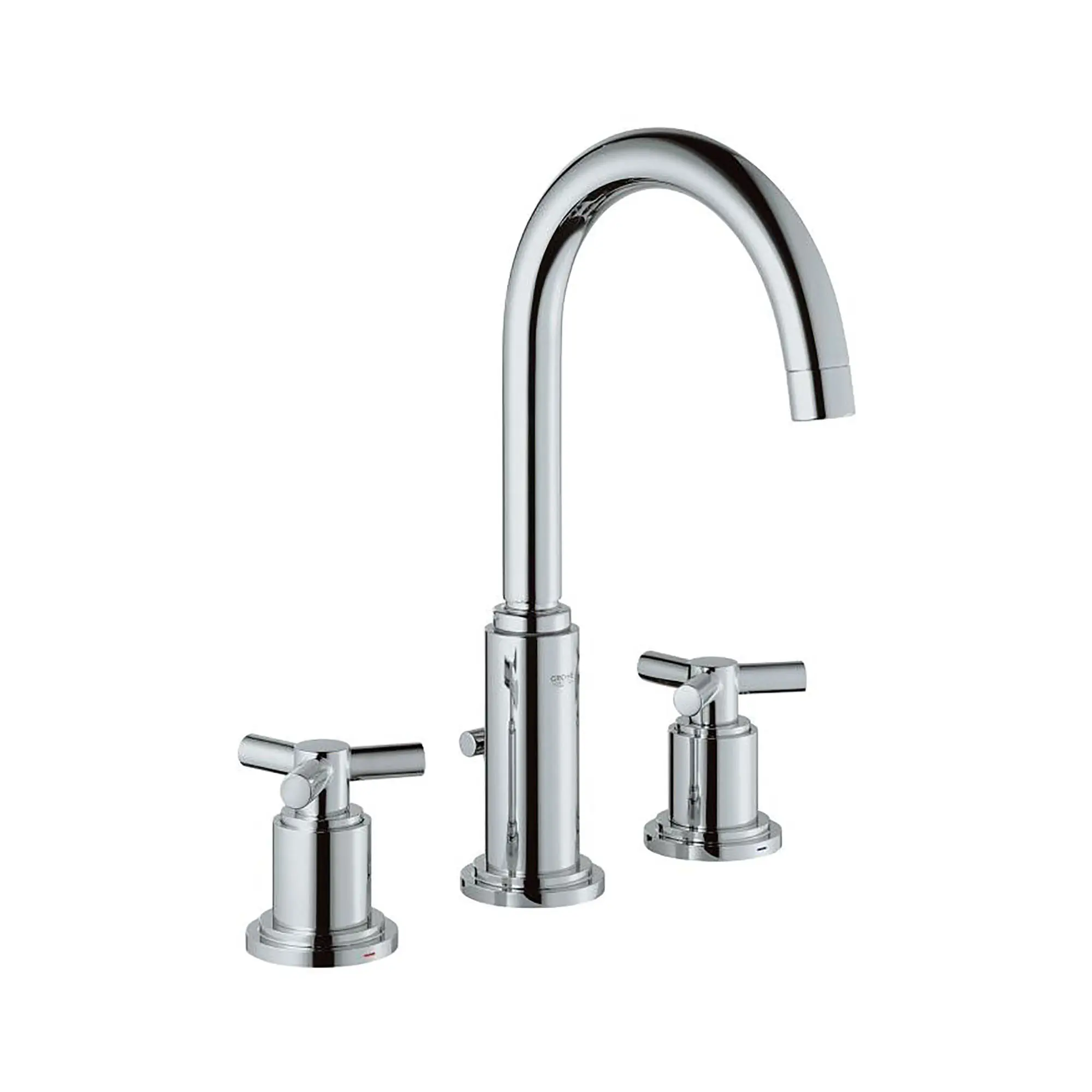 8" Widespread 2-Handle High Spout Bathroom Faucet - 5.7 L/min (1.5 gpm)